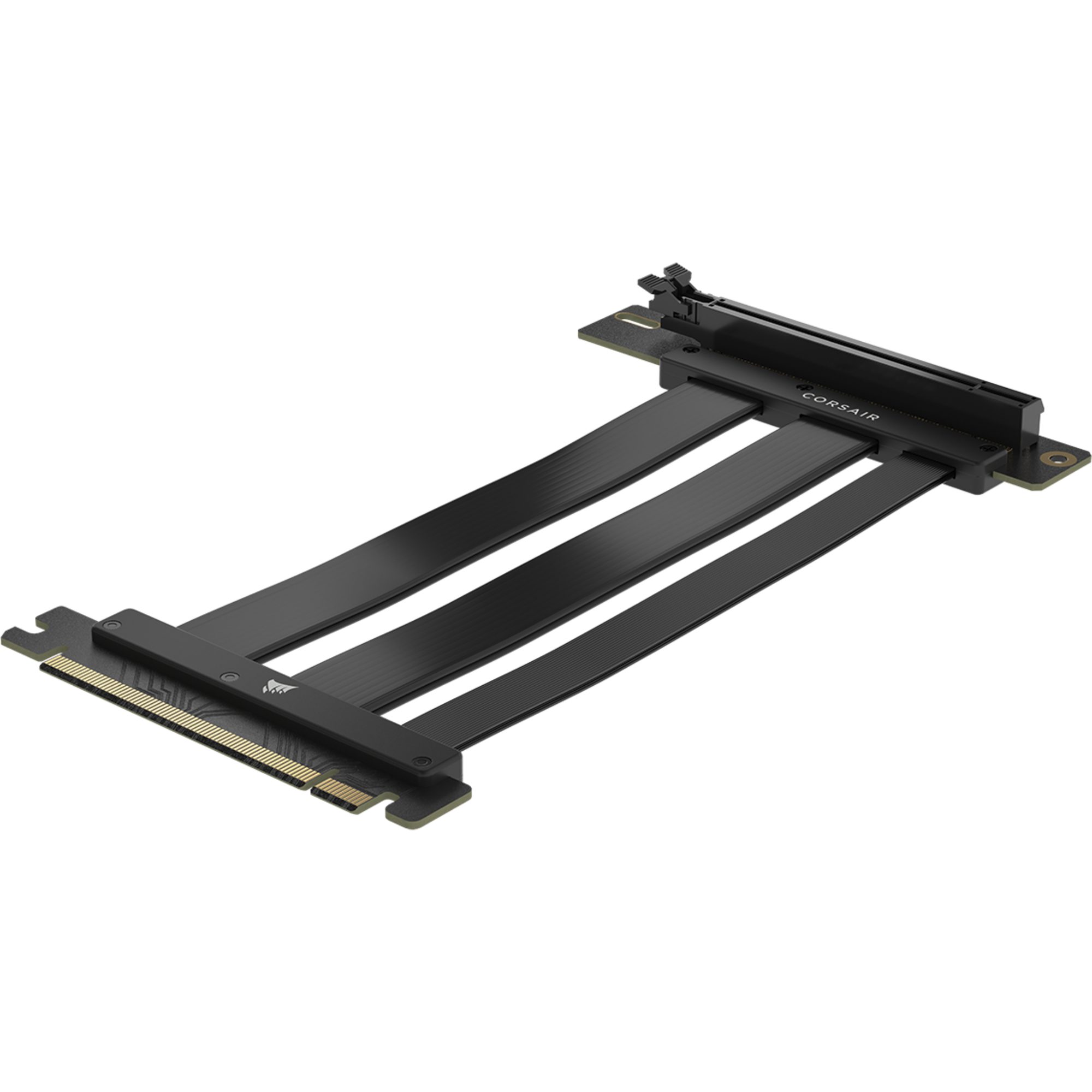 Corsair Corsair Premium PCIe 5.0 ×16 Riser-Kabel, Verlängerungskabel, (175mm Computer-Kabel