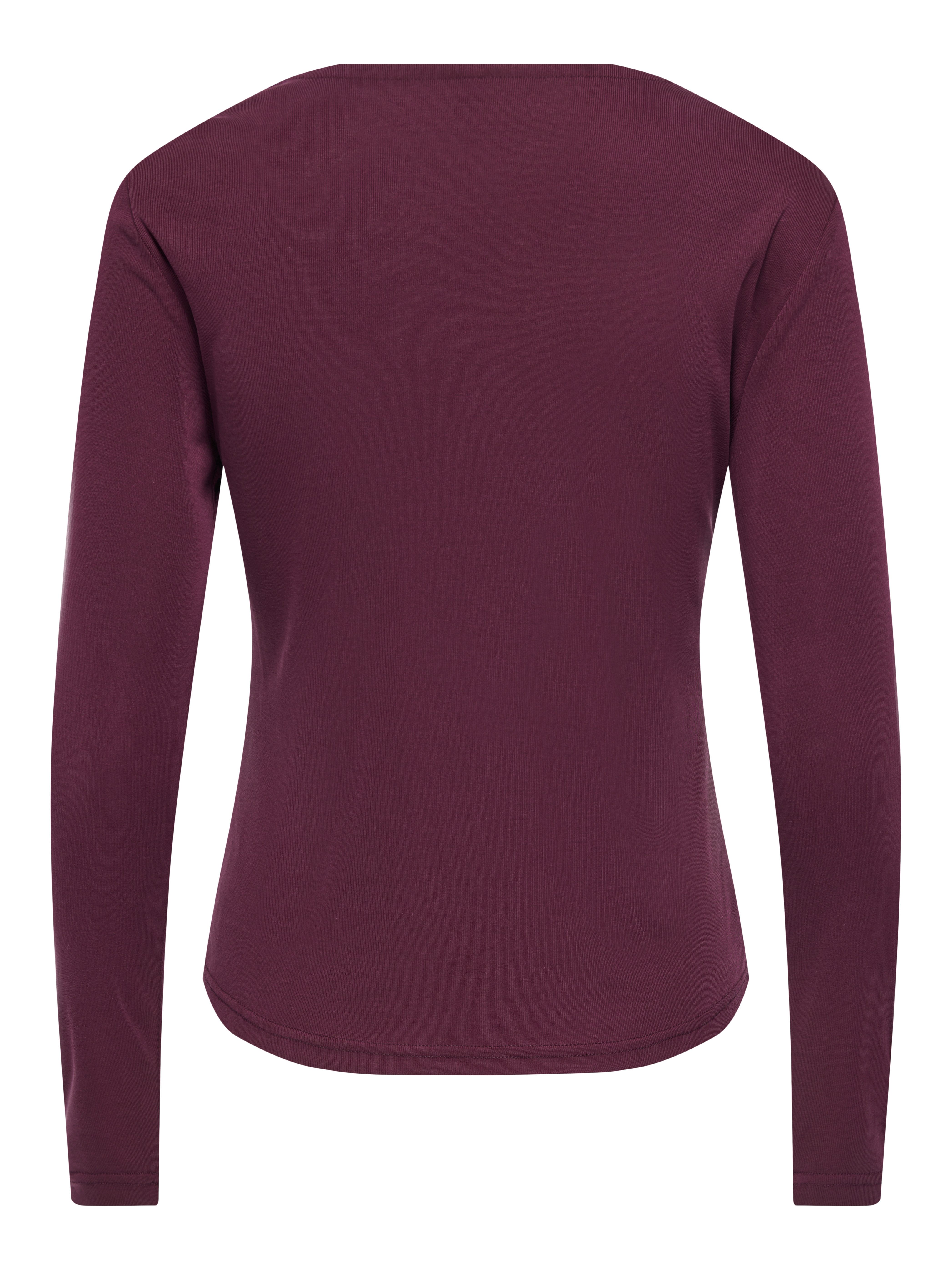 ONLY Langarmshirt ONLIDA L/S V NECK LACE TOP CS JRS Viskosemischung, regular fit