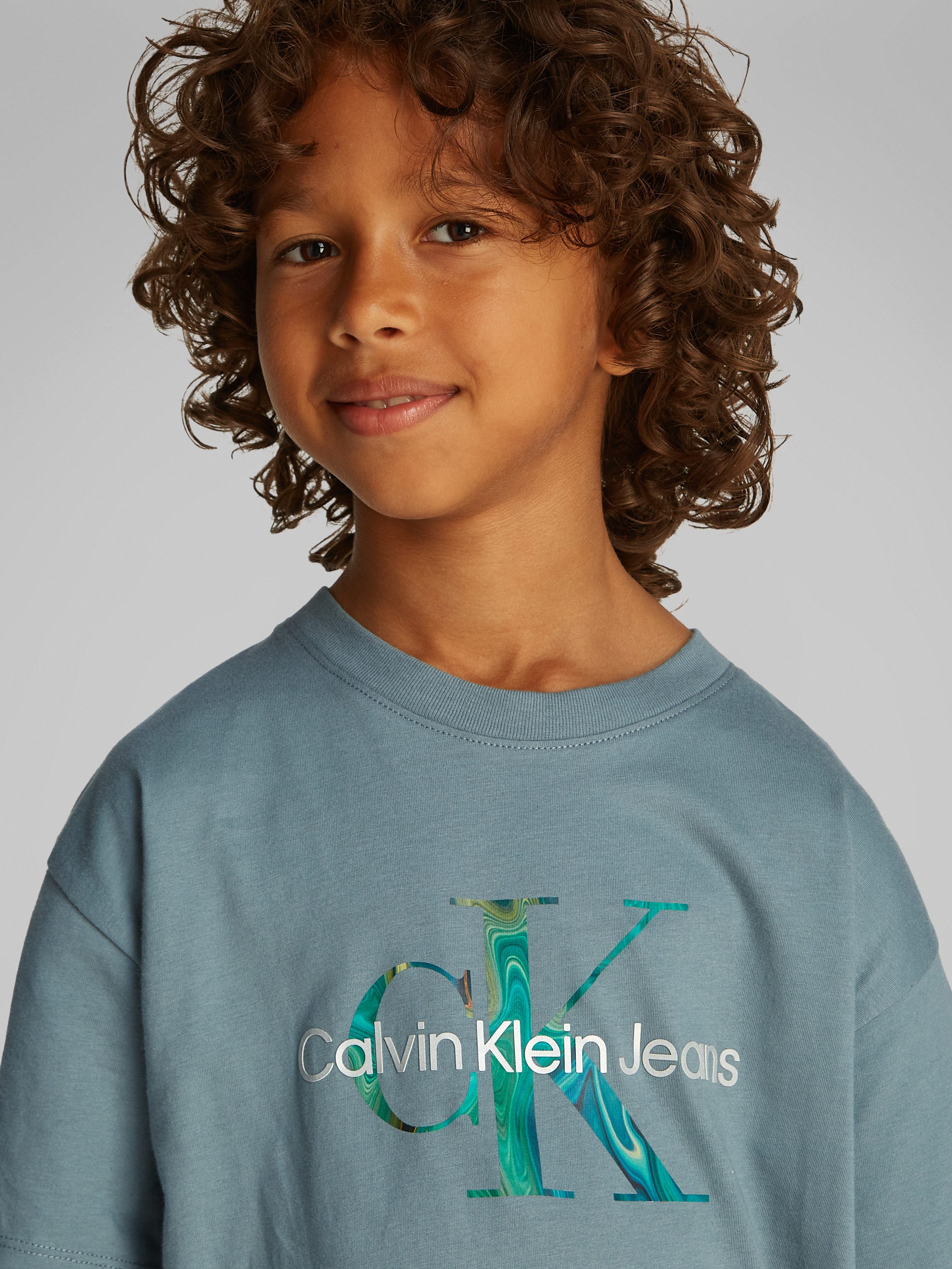 Calvin Klein Jeans T-Shirt OCEAN SWIRL günstig online kaufen