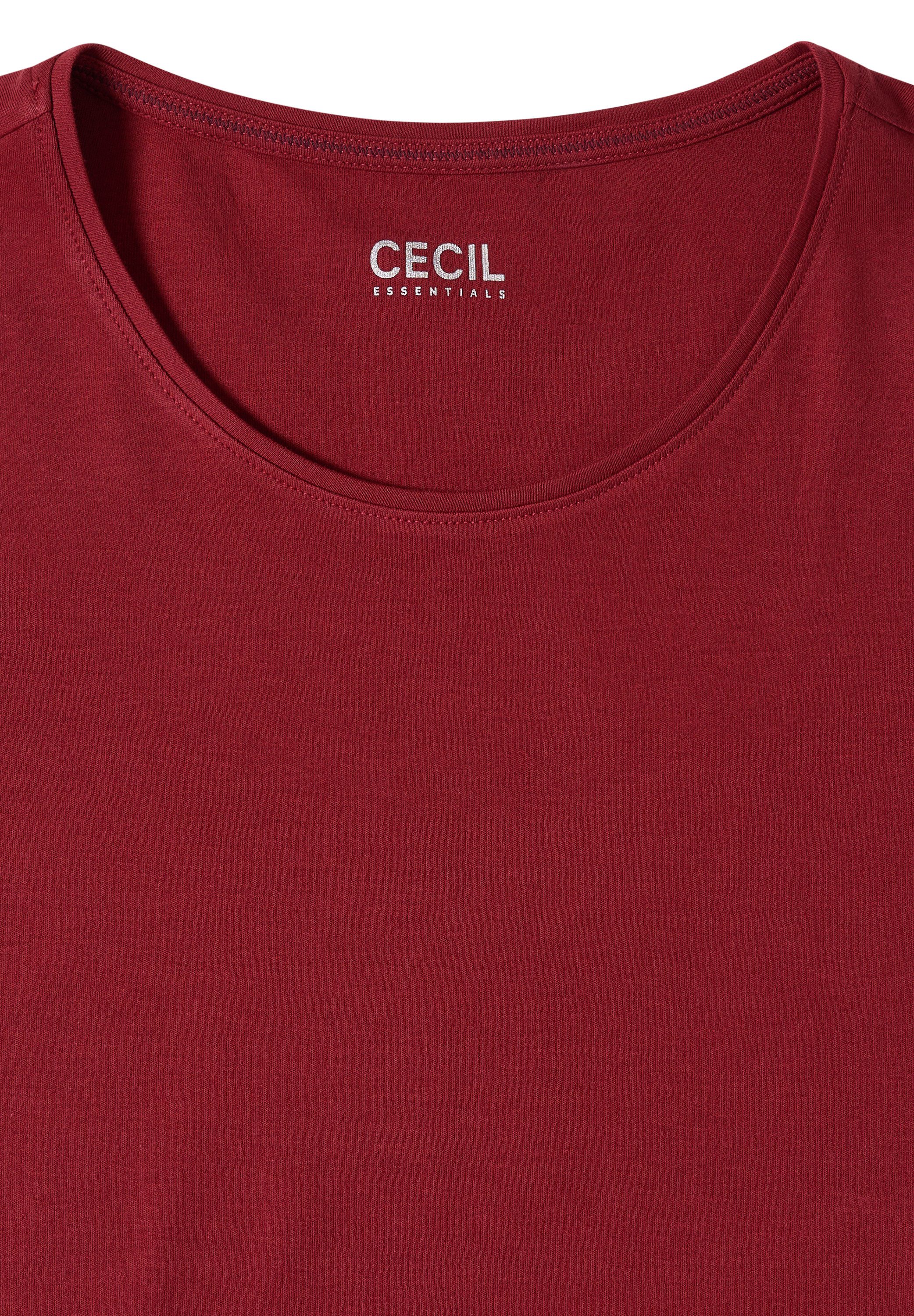 CECIL T-Shirt in Unifarbe – Bild 5 von 5