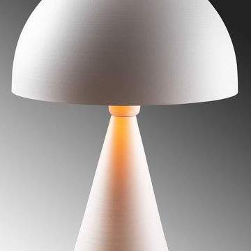 Opviq Schreibtischlampe Dodo SSE, Weiß, 30 x 30 cm, Metallkörper