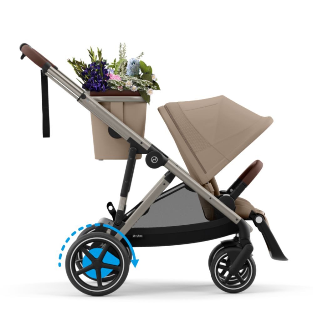 Cybex Kombi-Kinderwagen e-Gazelle S Kinderwagen mit E-Antrieb