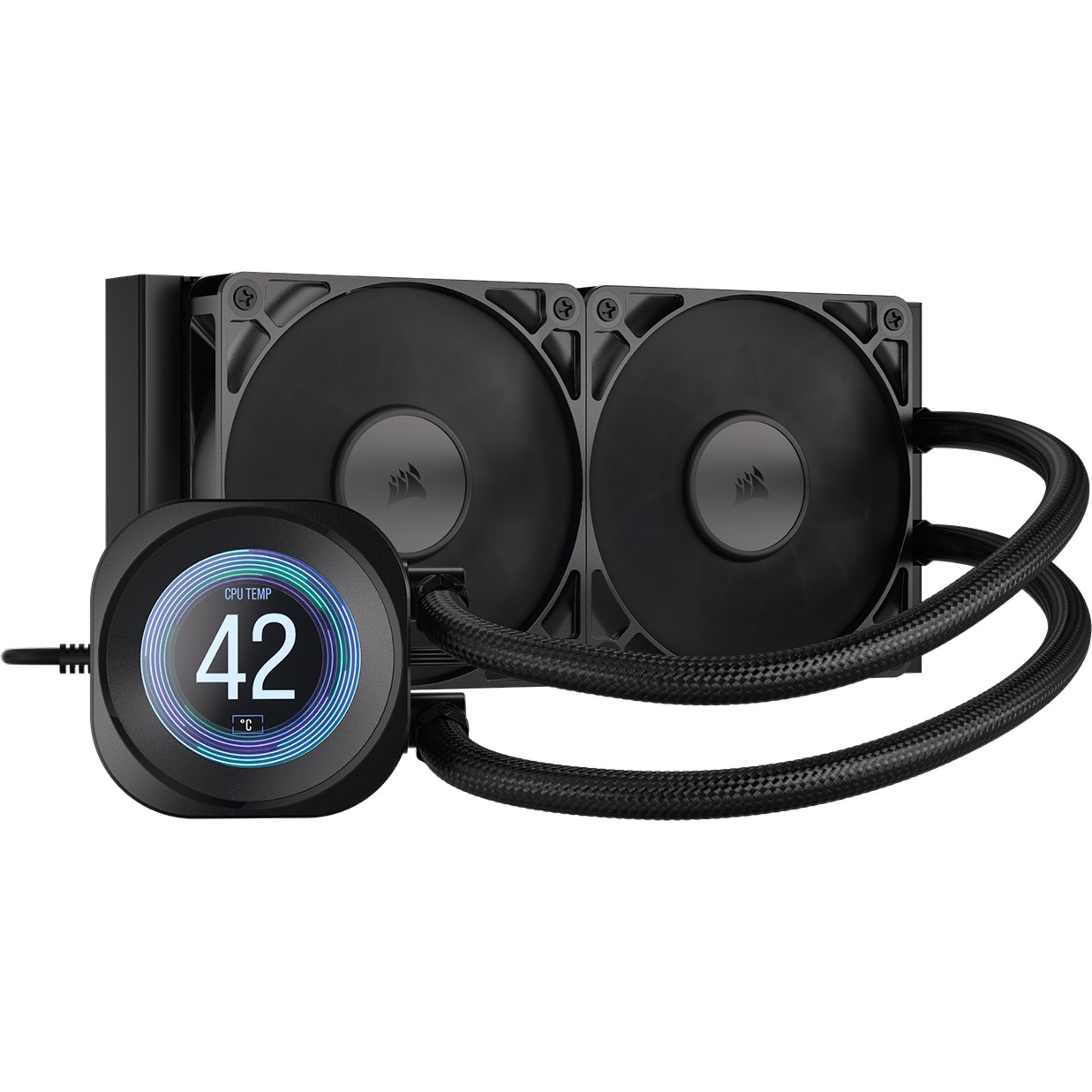 Corsair CPU Kühler Corsair NAUTILUS 240 RS LCD, Wasserkühlung