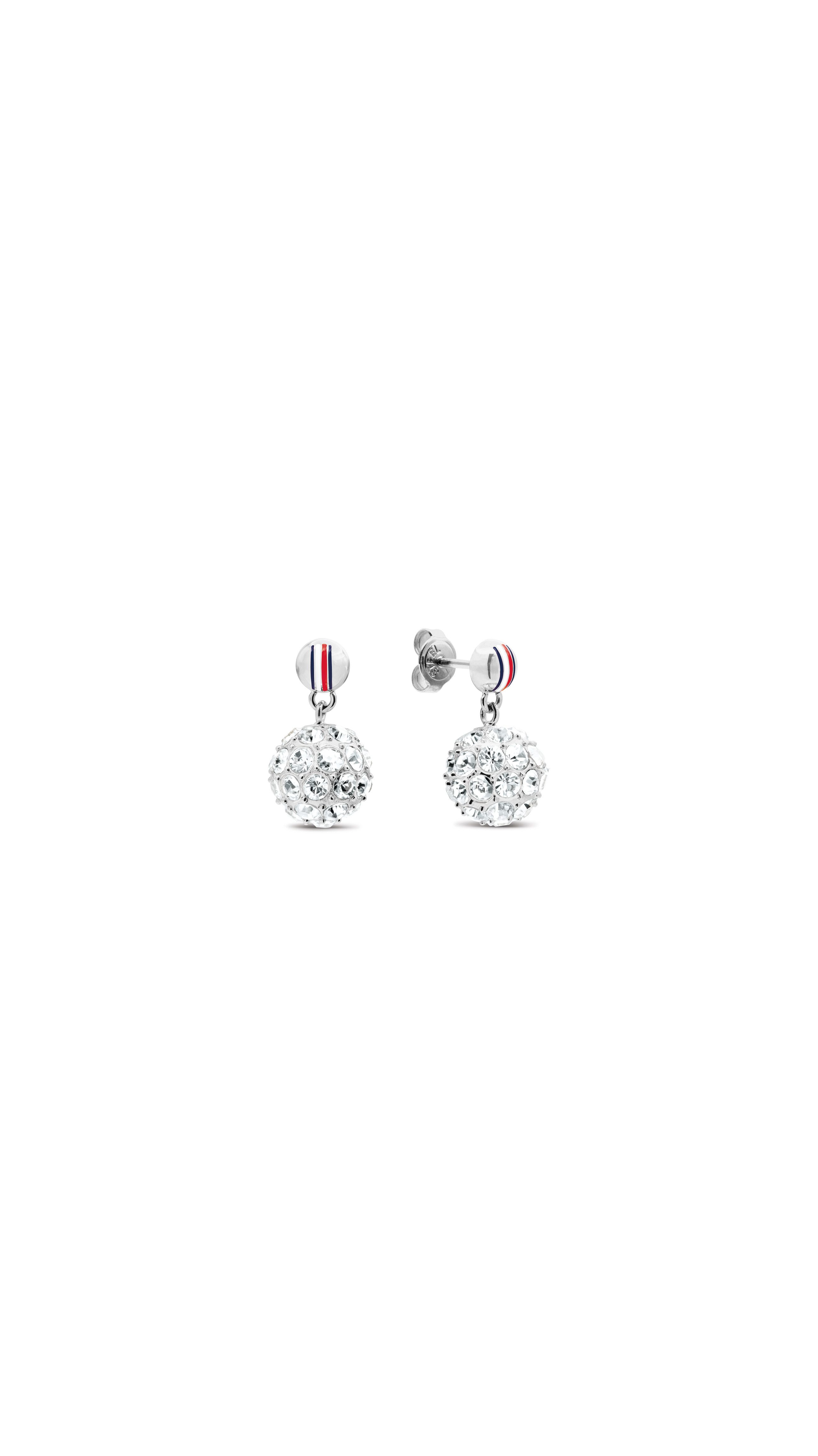 Tommy Hilfiger Paar Ohrstecker HOLIDAY BEADS, mit Glasstein - Emaille