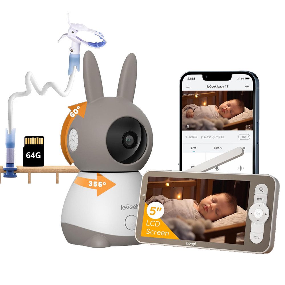 Grau+Klammer+64G Karte