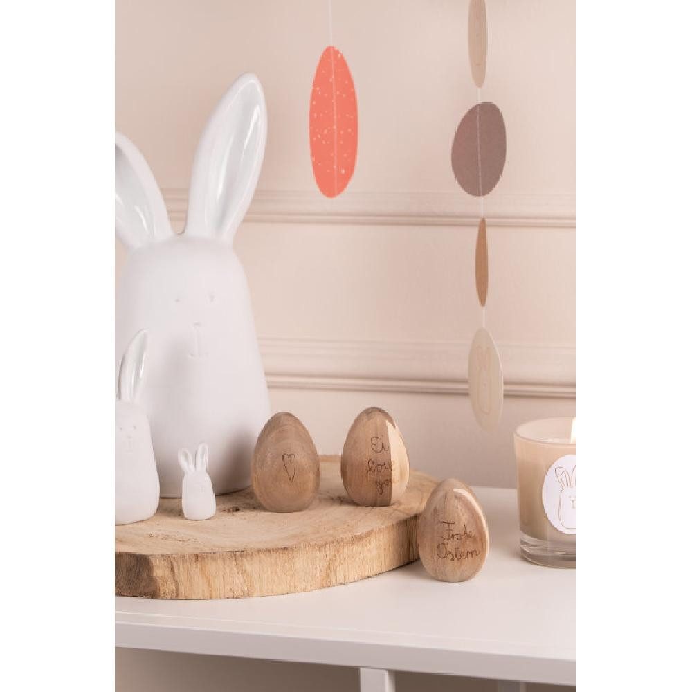 Räder Osterfigur Design Holzei Ei Love You (7cm)