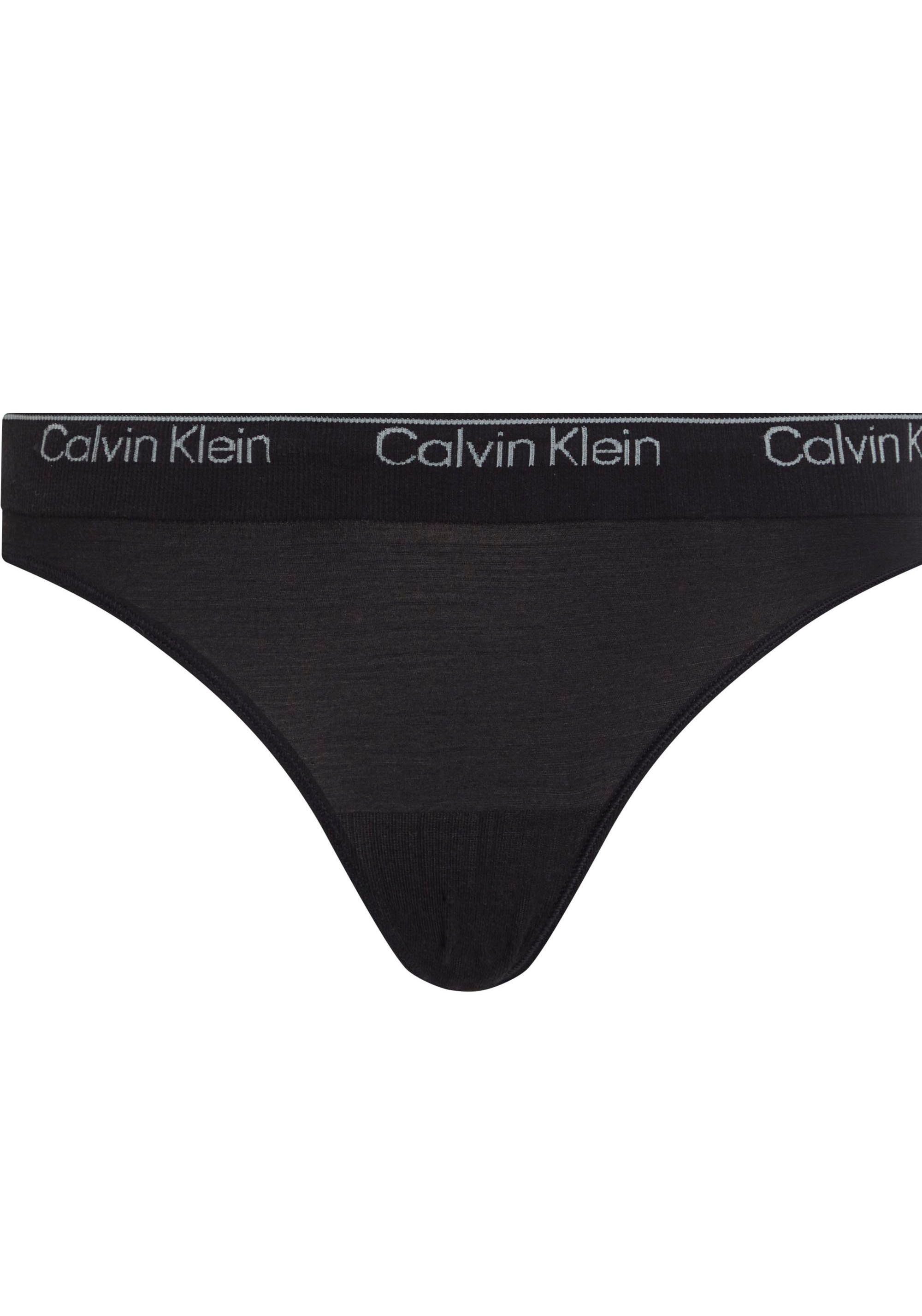 schwarz BIKINI am Klein Calvin Bikinislip mit Bund CK-Logo Underwear