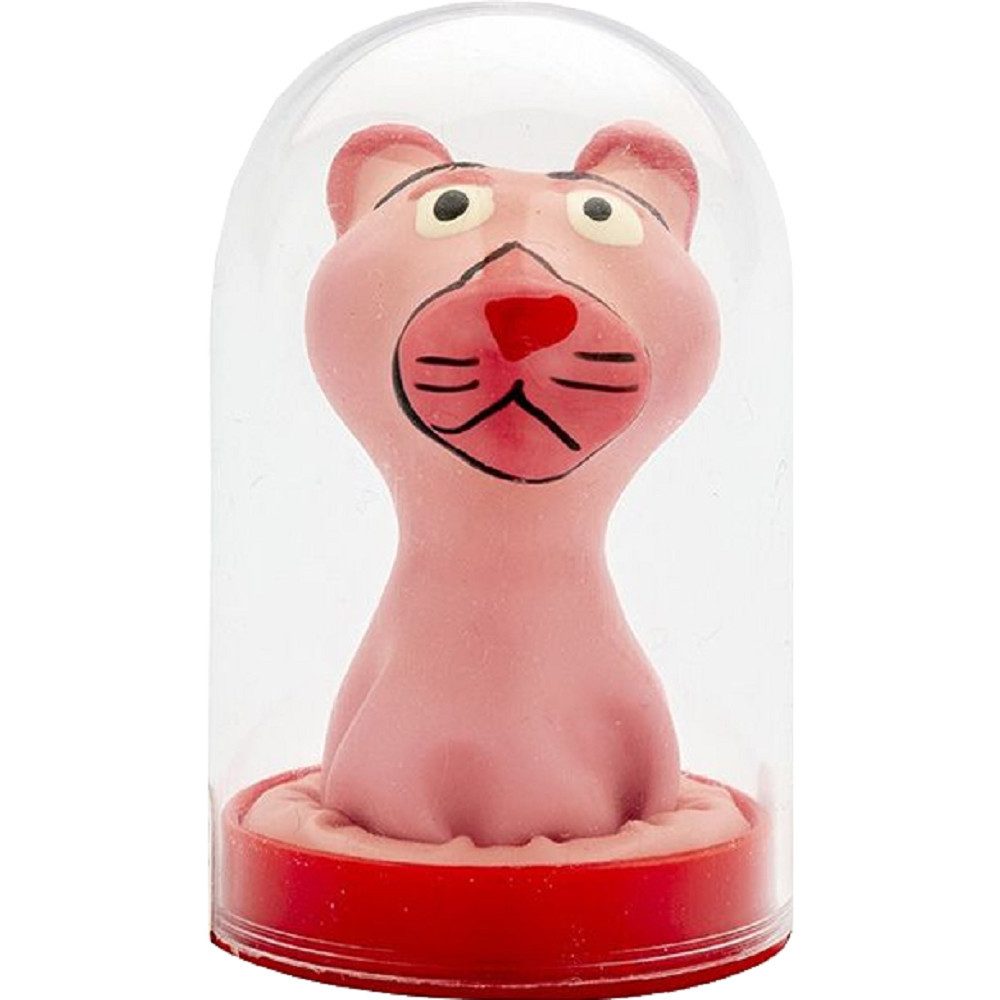 ERCO Kondome Scherzkondom mit Tierfigur Panther, 1 St., handbemalter Scherzartikel