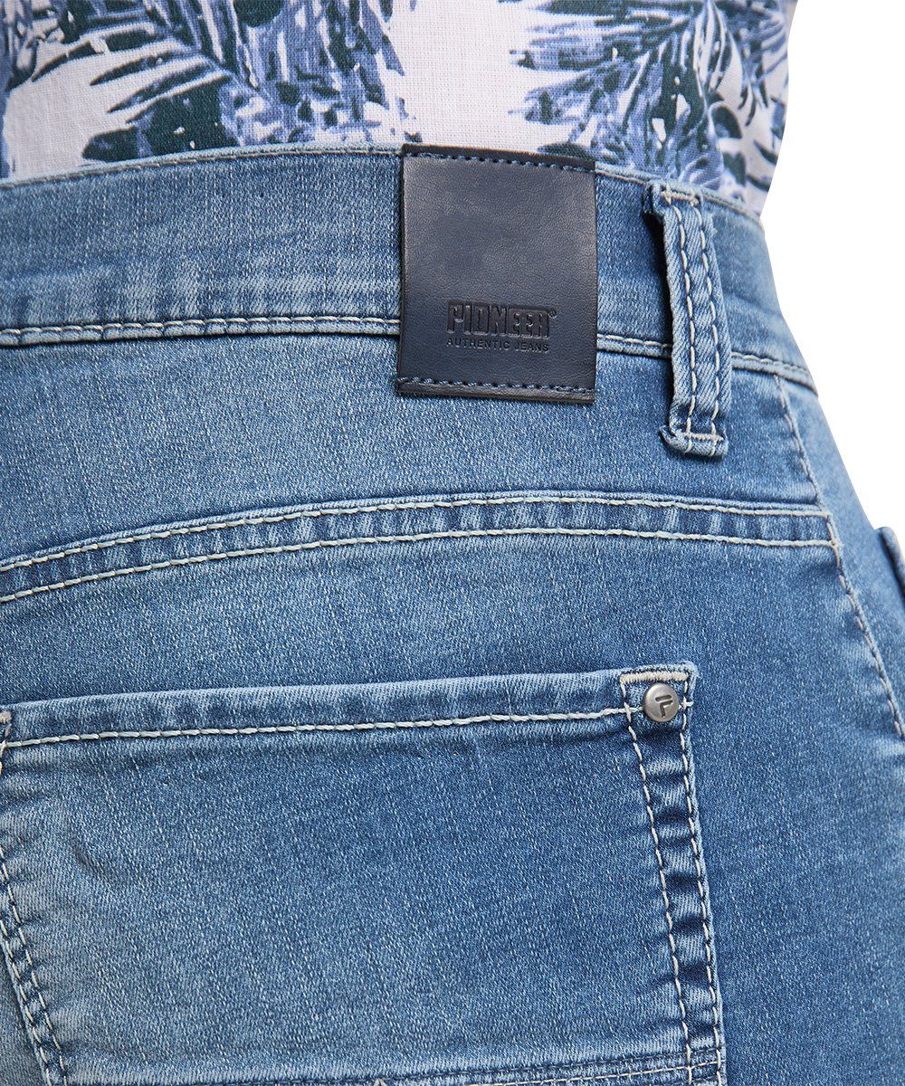 blue 1674 5-Pocket-Jeans Authentic MEGAFLEX stone PIONEER 9903.345 mid RANDO Jeans Pioneer