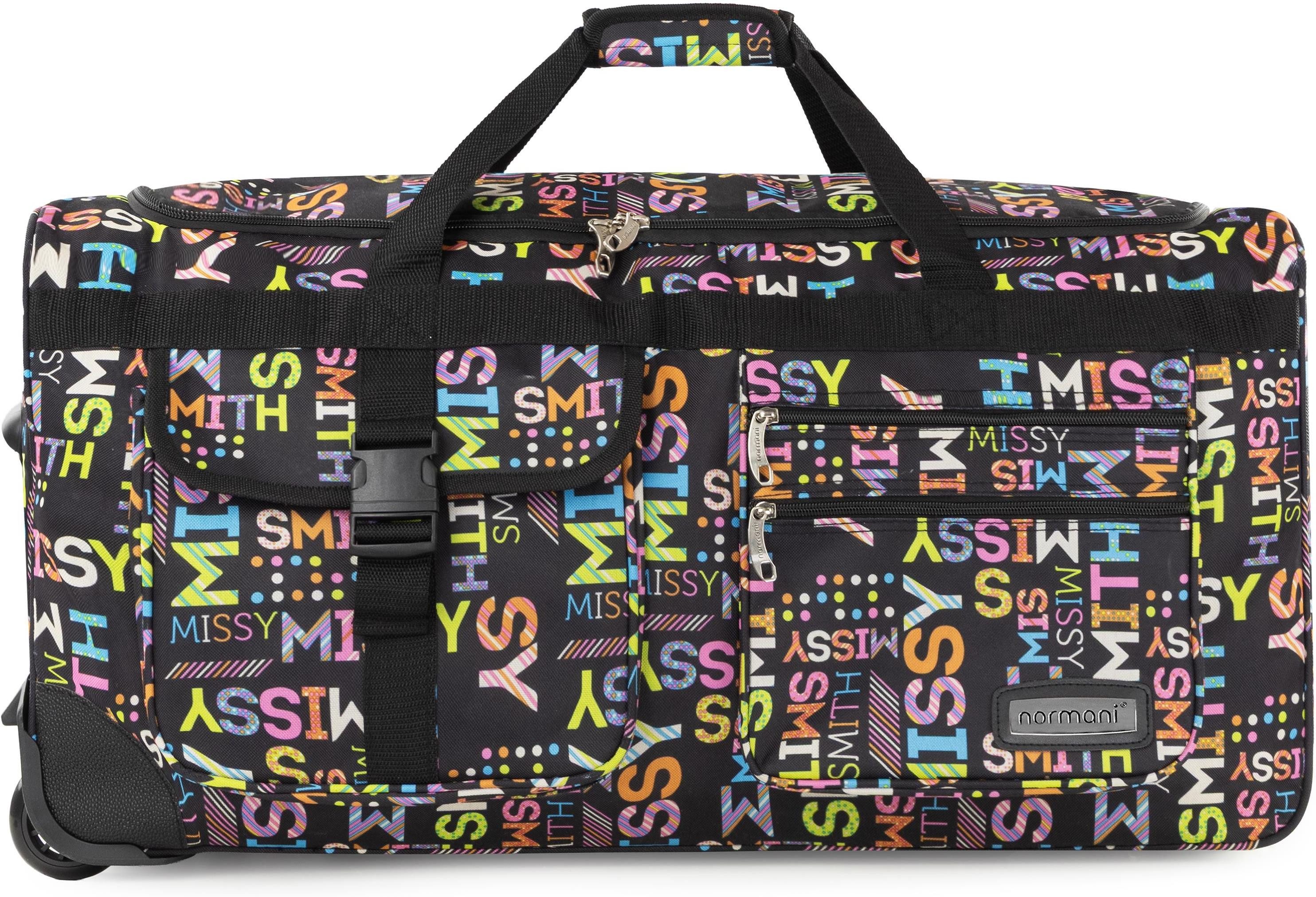 normani Reisetasche Reisetasche mit 3 Rollen 80 Liter, Trolley mit leichtlä günstig online kaufen