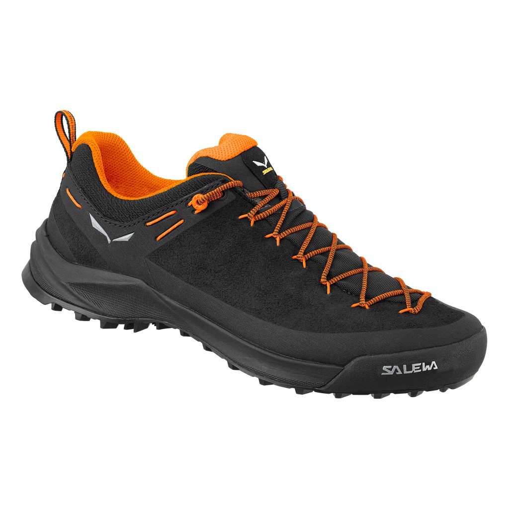 Salewa Wildfire Leather (Zustieg, Wildleder) schwarz Herren Wanderschuh günstig online kaufen