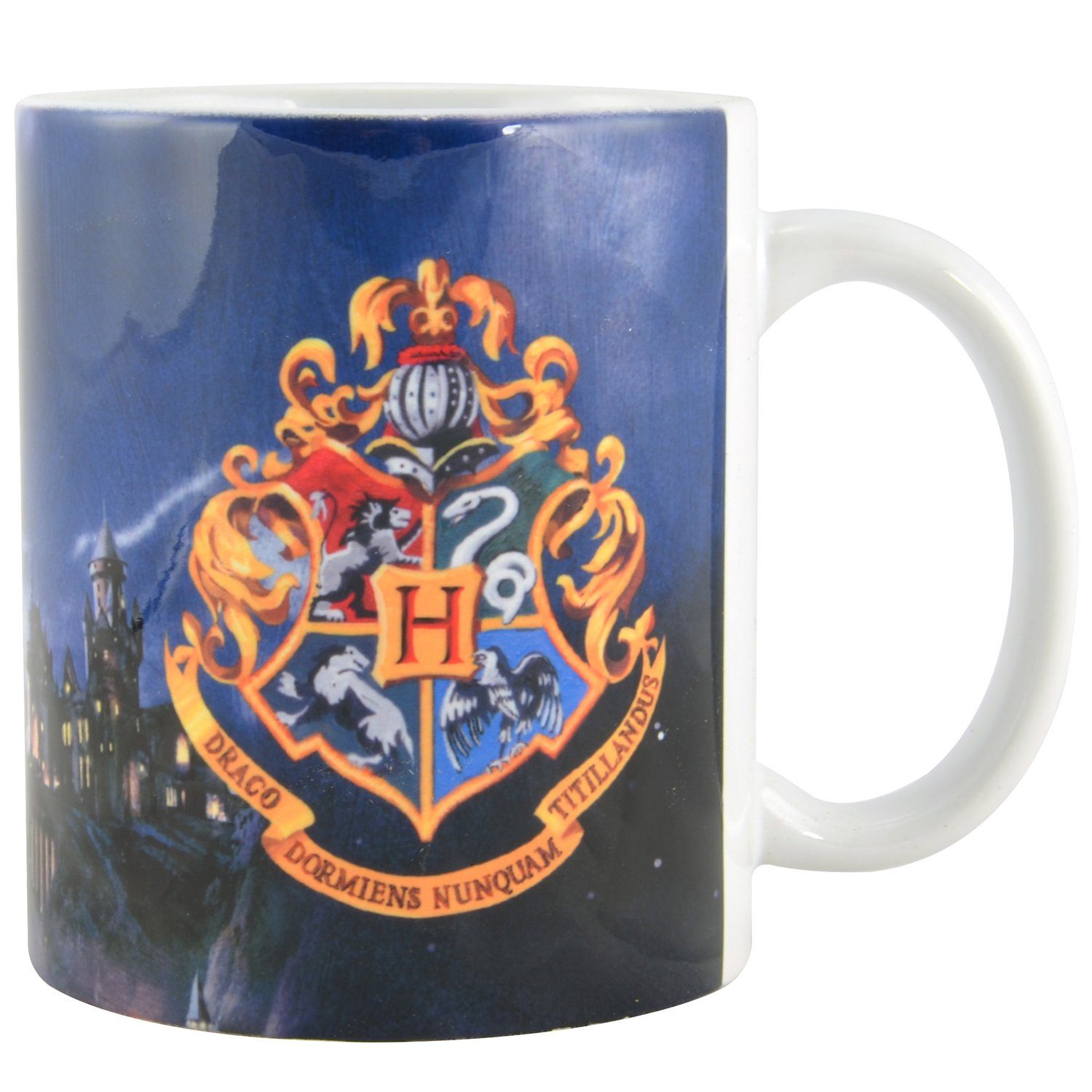 Keramik - Harry Wappen, Tasse Tasse 320 Hogwarts ml, Keramik Labels® Potter United