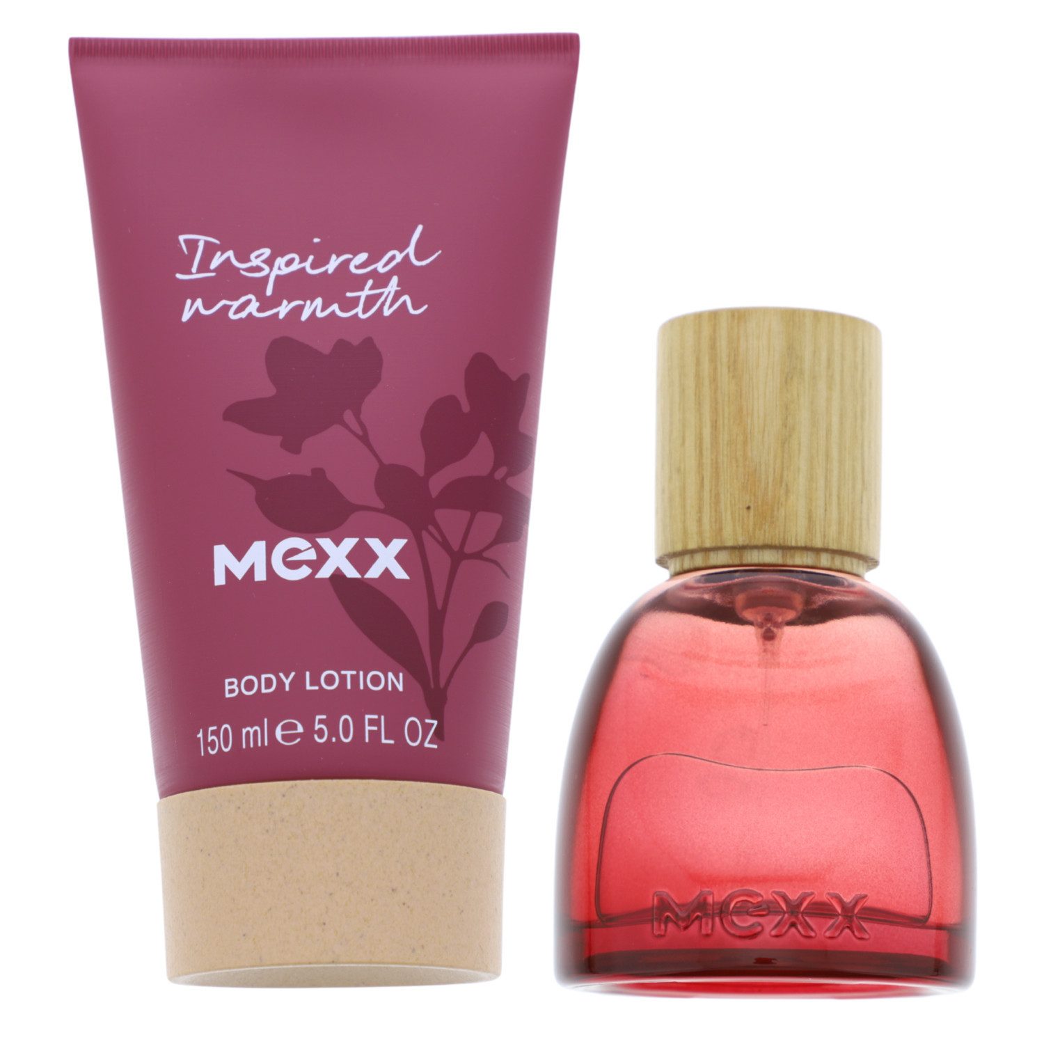 Mexx Eau de Parfum Mexx Inspired Warmth Geschenkset mit Eau de Parfum 30ml und Körperloti
