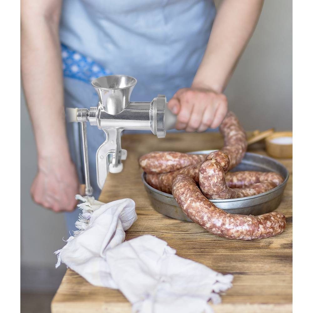 cemon Fleischwolf MANUELLER FLEISCHWOLF MIT HANDKURBEL JCW-8-2