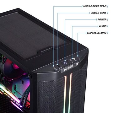 Kiebel Hunter V Gaming-PC (AMD Ryzen 5 AMD Ryzen 5 5600X, RTX 4060 Ti, 32 GB RAM, 2000 GB SSD, Luftkühlung, RGB-Beleuchtung)