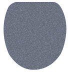 MEUSCH WC-Deckelbezug »Cover«, Höhe 20 mm, rutschhemmend beschichtet, Kunstfaser, WC-Deckelbezug, Uni Farben, waschbar