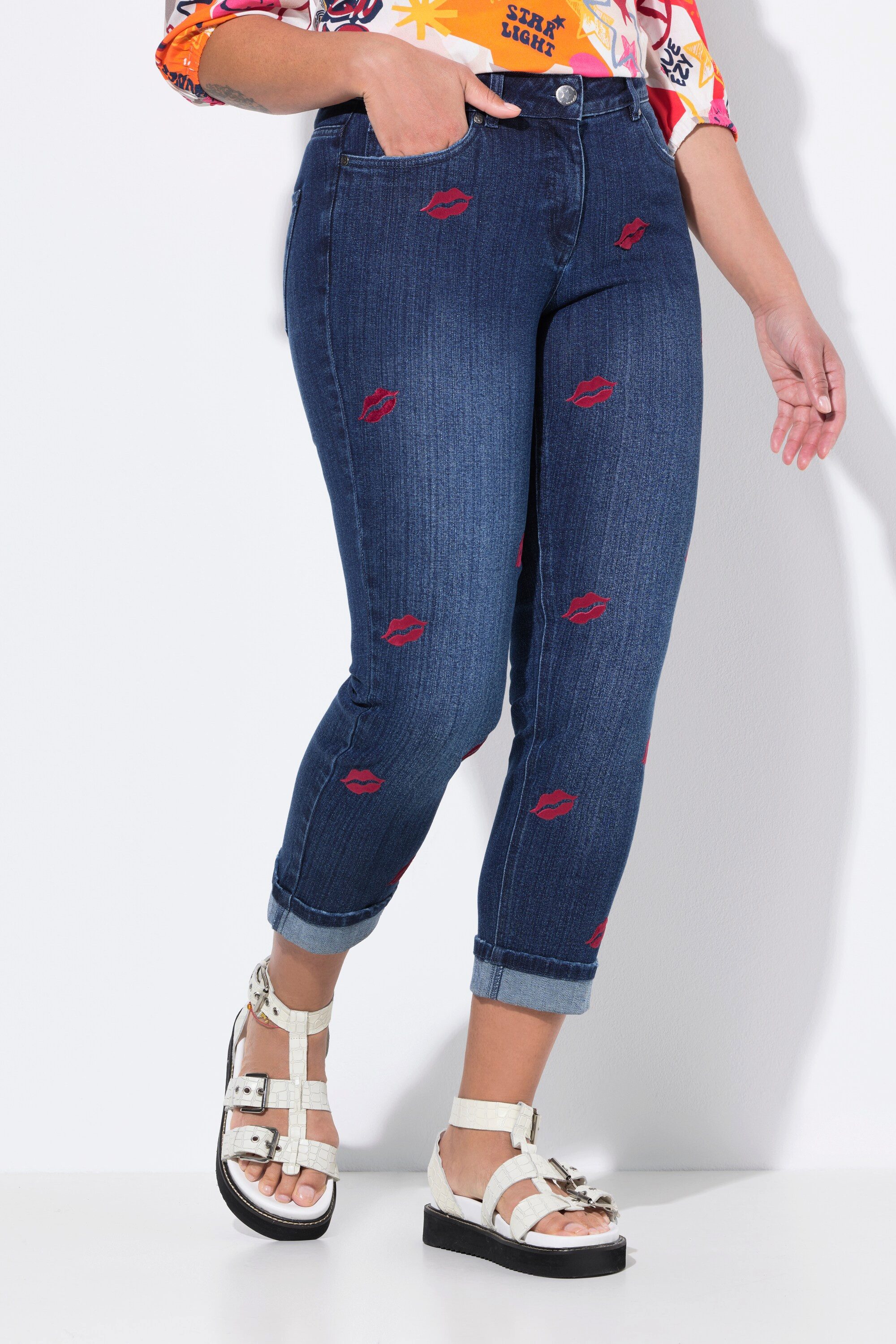 Angel of Style Regular-fit-Jeans 7/8-Jeans Straight günstig online kaufen