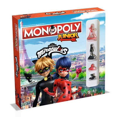 Winning Moves Spiel, Brettspiel »Monopoly Junior Miraculous«