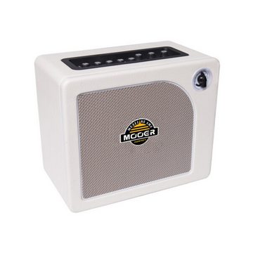 Mooer Audio Verstärker (Hornet White 30W Modeling Guitar Amplifier - Transistor Combo)