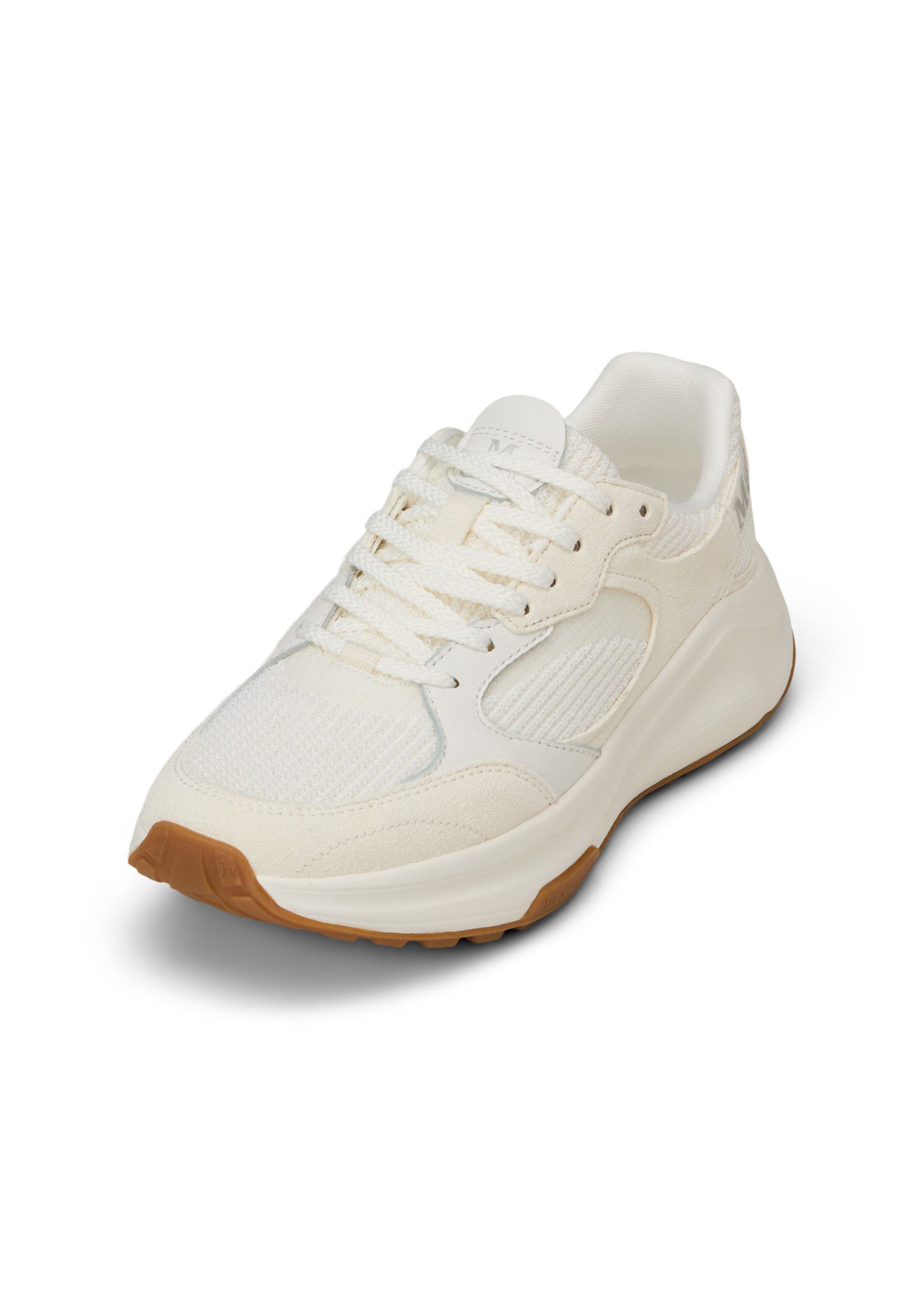 Marc O'Polo aus Rindleder mit Mesh-Einsatz Sneaker günstig online kaufen