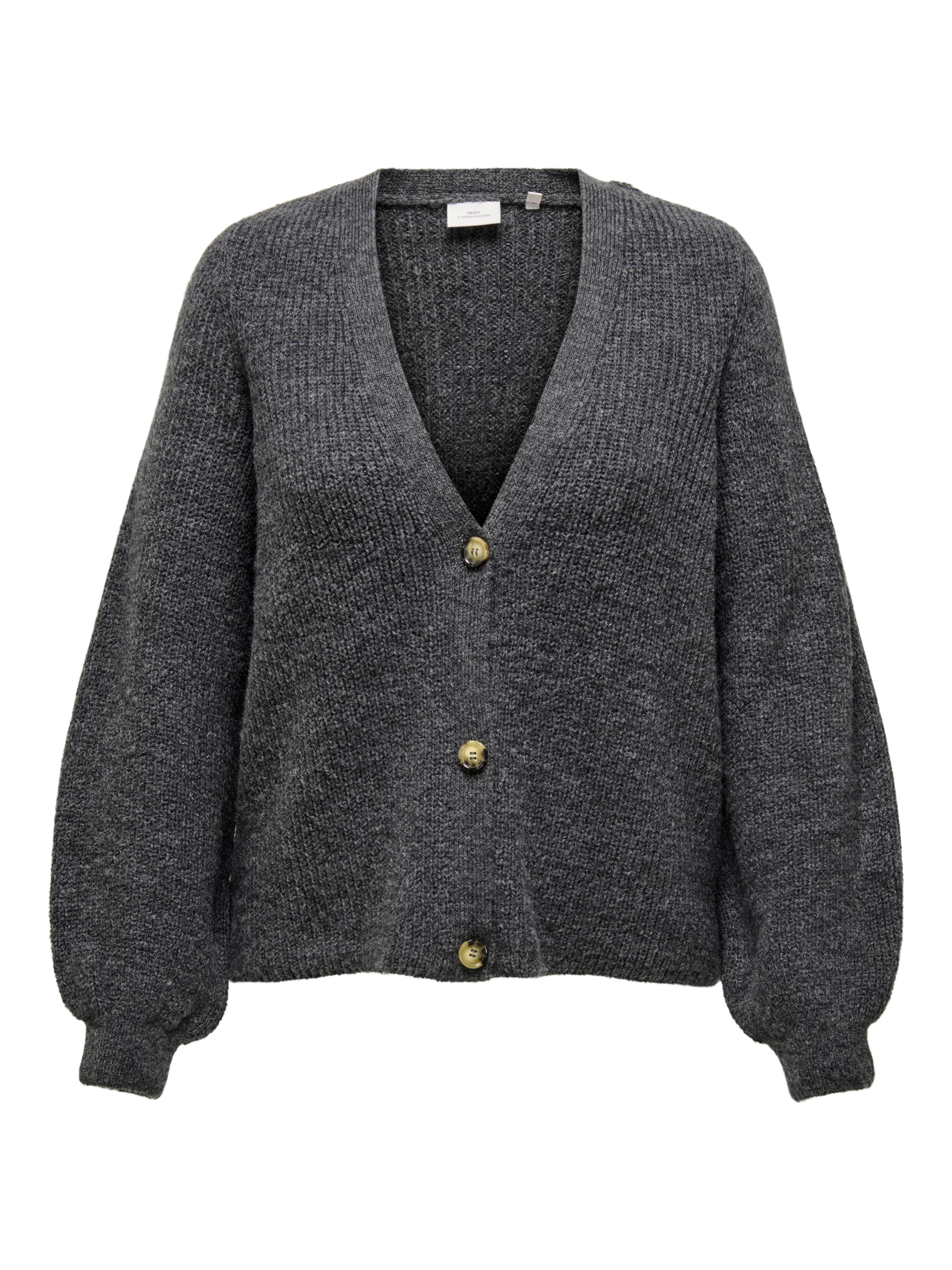 ONLY CARMAKOMA Strickjacke CARCLARE JULES L/S günstig online kaufen