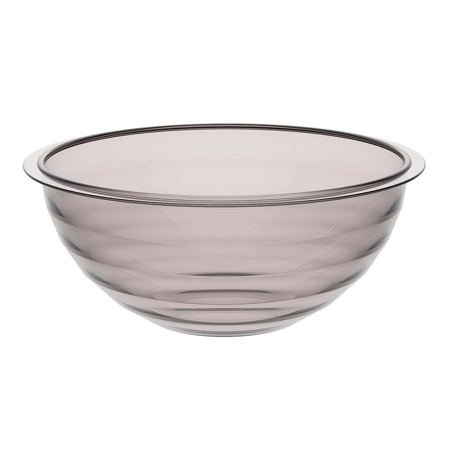 meberg Salatschüssel Set Design Schüsseln in Glasoptik, hochwertiger Kunststoff BPA frei, Kunststoff, (3-teiliges Salatschüsselset Bruchfest, 3-tlg), Kunststoffschüsseln Servierschalen modern Schüsselset Obstschüsseln