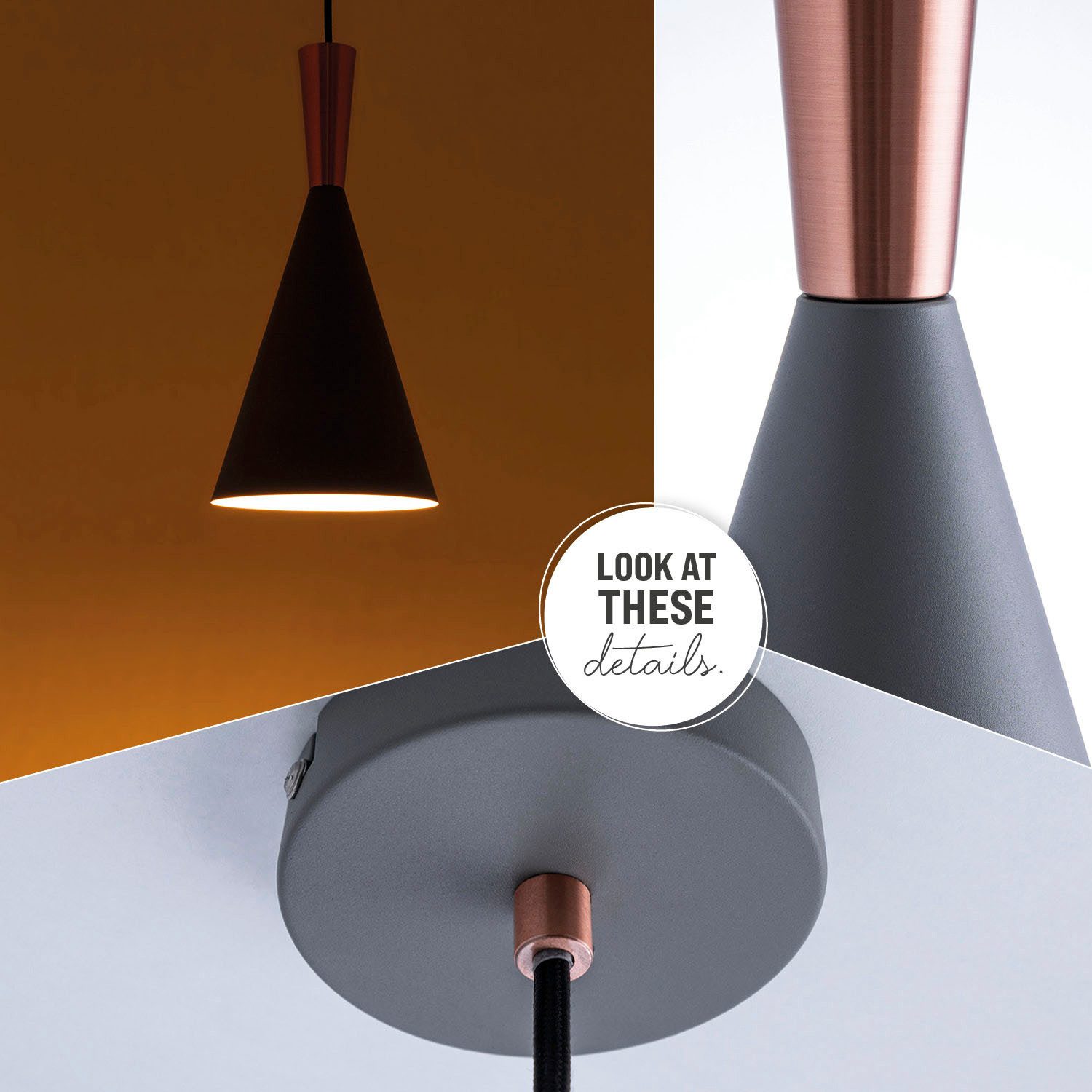 Paco Home Pendelleuchte JULIET, ohne Leuchtmittel