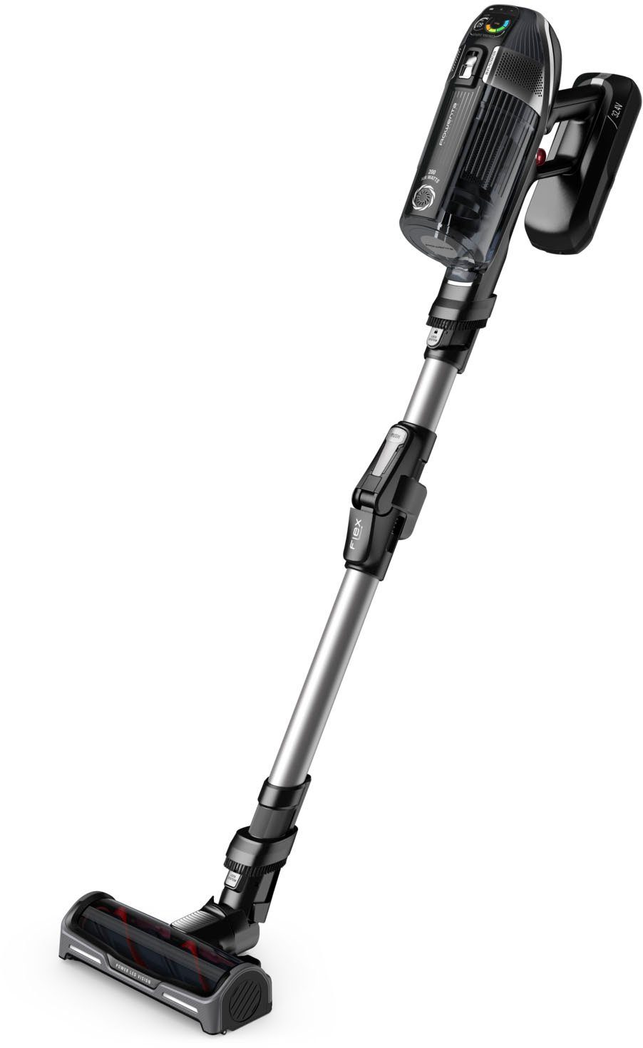 Rowenta Akku-Hand-und Stielstaubsauger RH9958 X-Force Flex 14.60, 550 W, beutellos, Flex-Gelenk, hohe Leistung, bis zu 70 Min. Laufzeit, 0,9L Kapazität