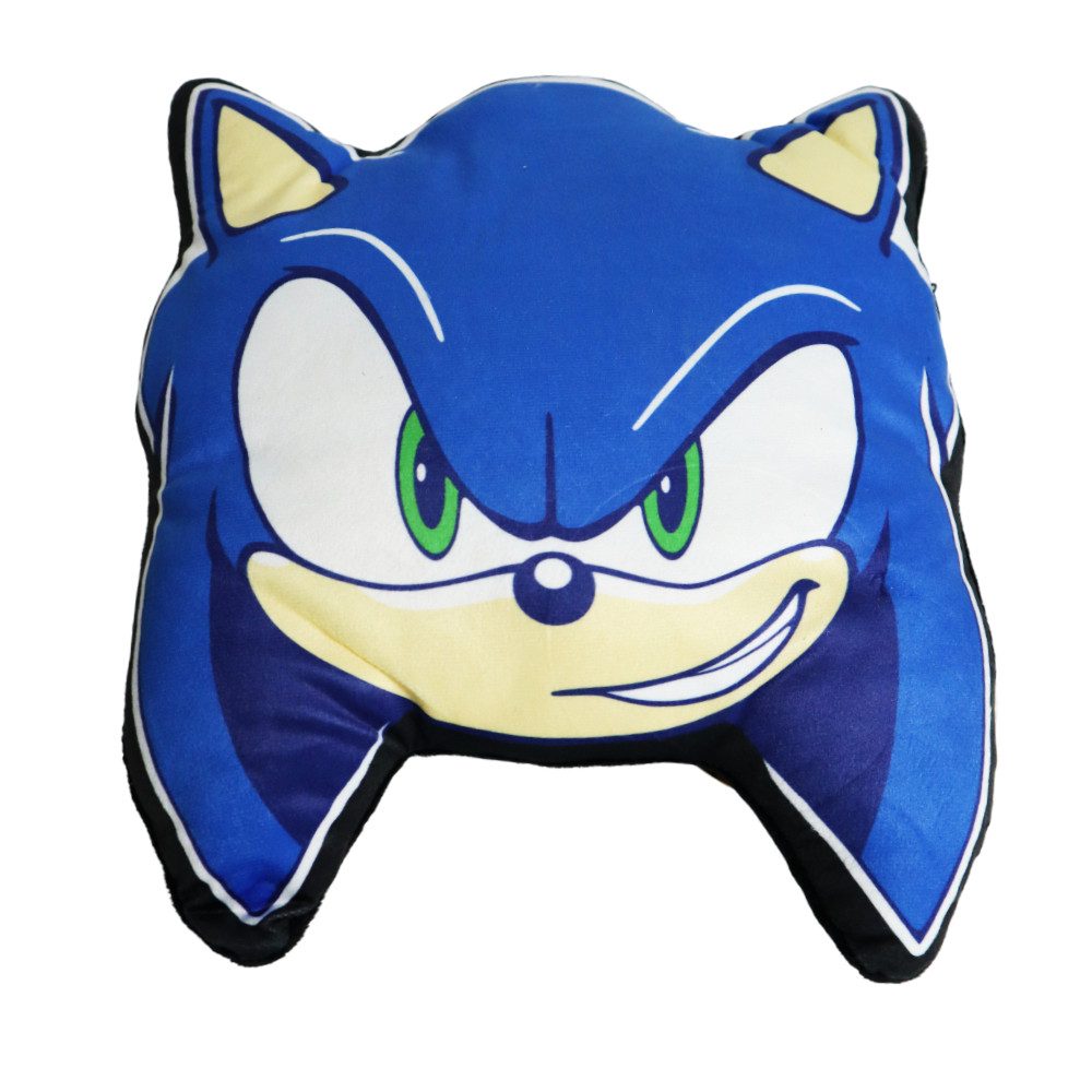 Dekokissen Sonic the Hedgehog mini Kissen 3D Cushion 30x28x5 cm