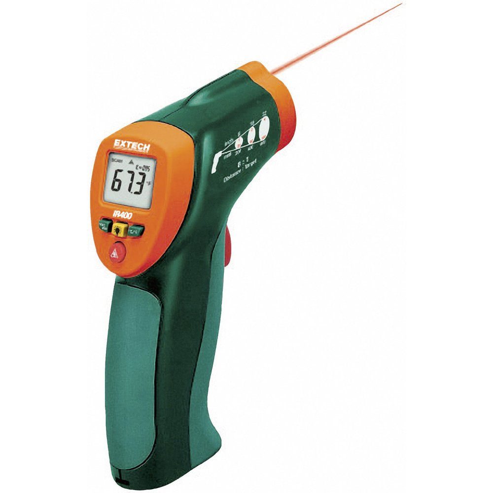 8:1 Infrarot-Thermometer IR400 Extech - Infrarot-Thermometer Extech Optik +332 -20 °C