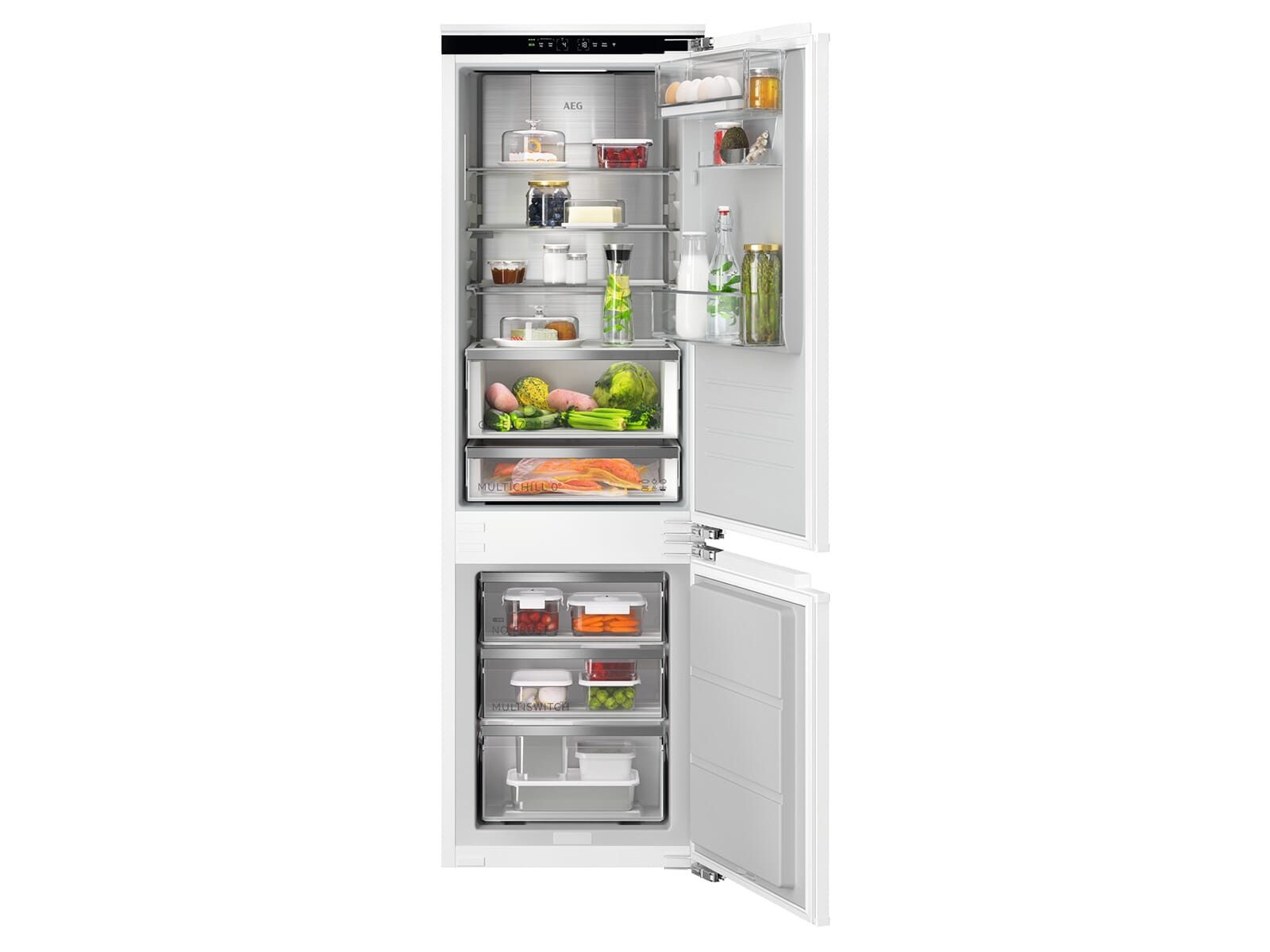 AEG Einbaukühlgefrierkombination 925573051, 0.0 cm hoch, integrierbar