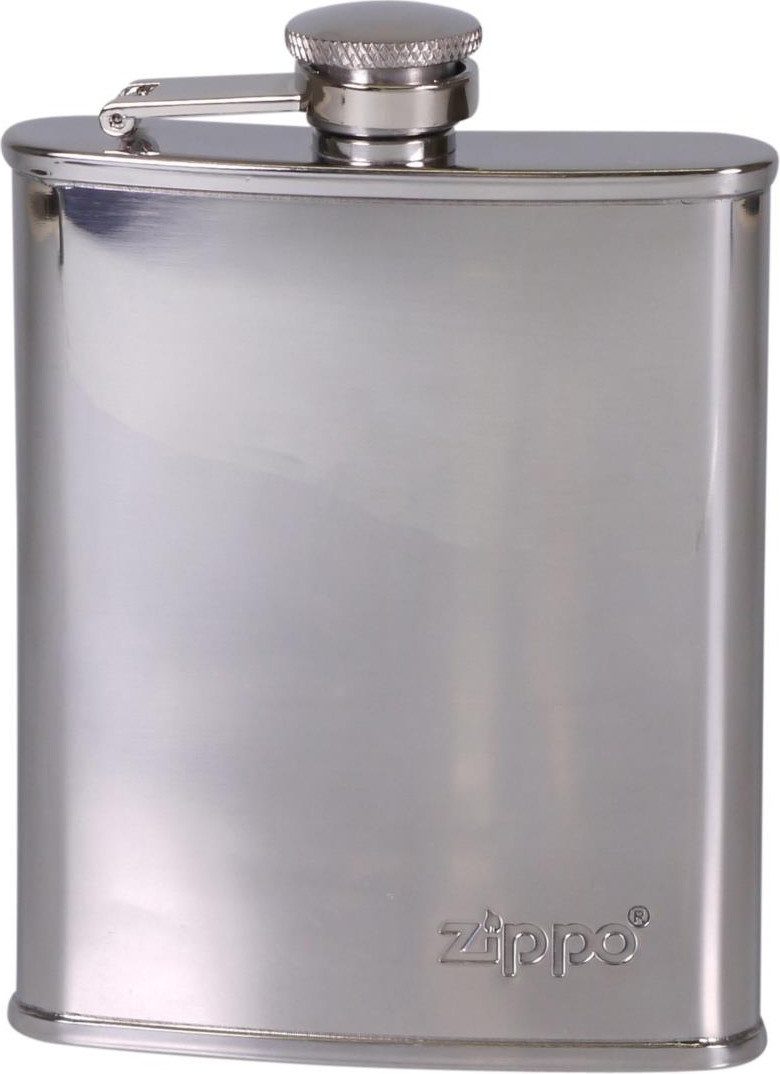 Zippo Flachmann ZIPPO Flachmann Edelstahl poliert, mit 6oz/180ml