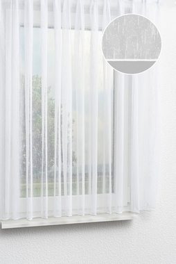 Gardine nstore Amy, LYSEL®, (1 St), transparent, HxB 145x450cm