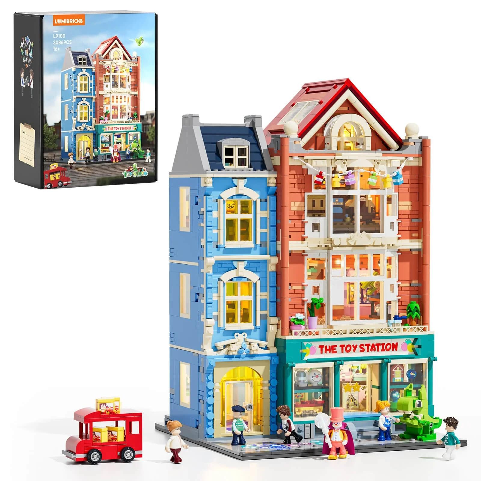 Lumibricks Lumibricks Spielzeugladen (3086 Teile) Konstruktionsspielsteine