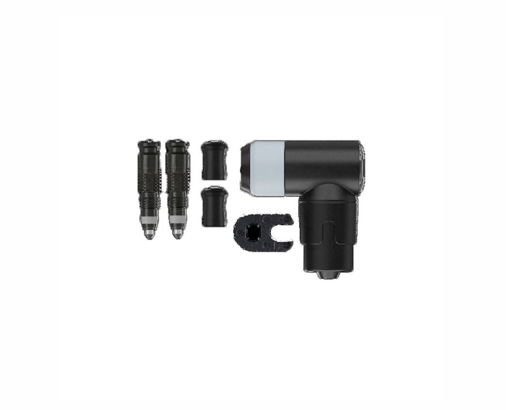 Schwalbe SV-SCV Clik Valve Conversion Kit + Pump Head Schwarz Modell 2027