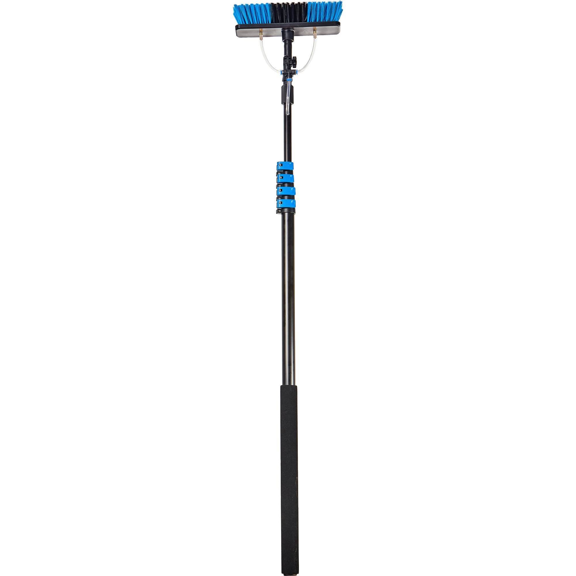 Planet C Reinigungsbürsten-Set Teleskop 'Solar Panel Cleaner' Bürste mit Wassera