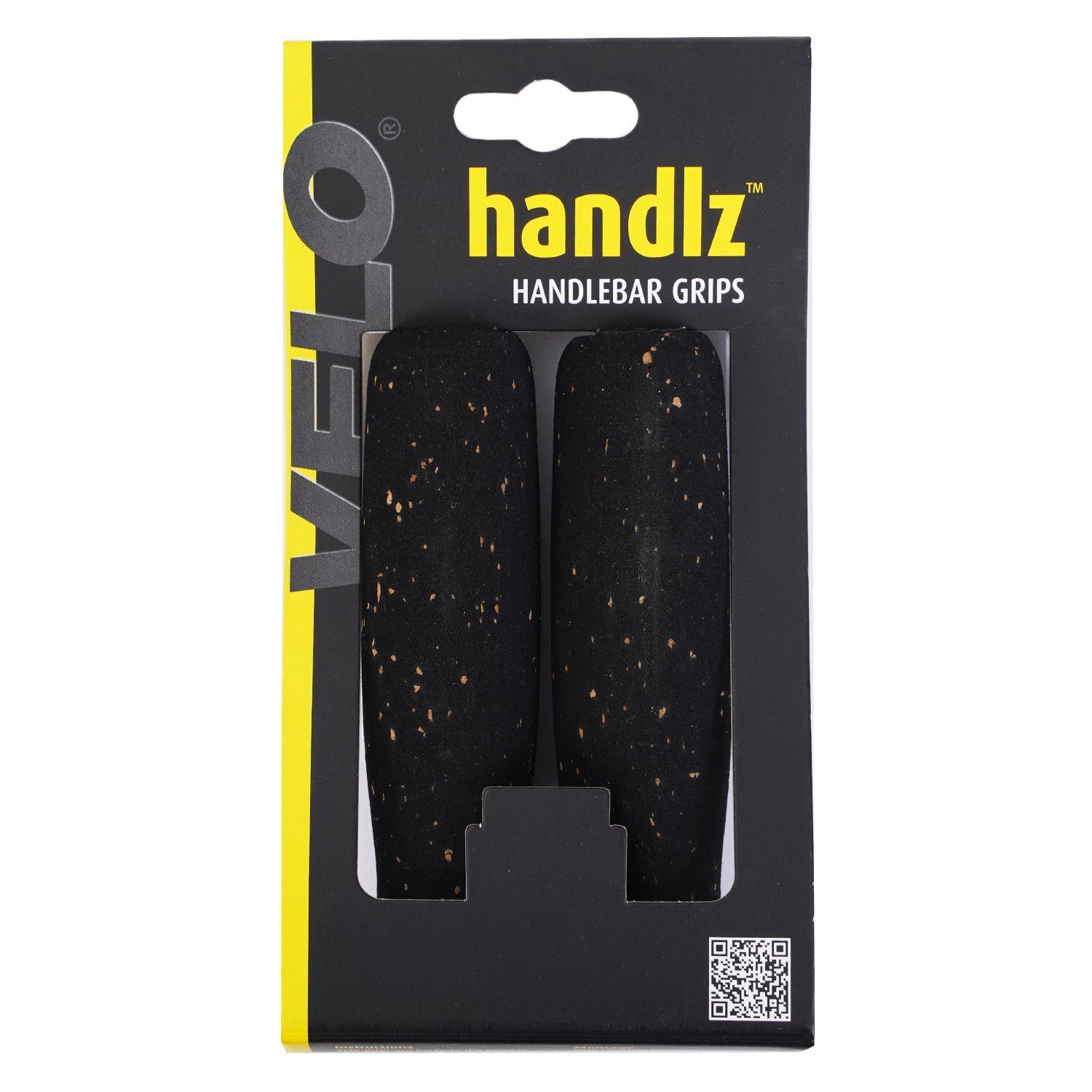 Velo Fahrradlenkergriff Handlz Lenker-Griffe Kork-Griffe Paar, Fahrrad-Griffe 125mm Bar Ends Grips
