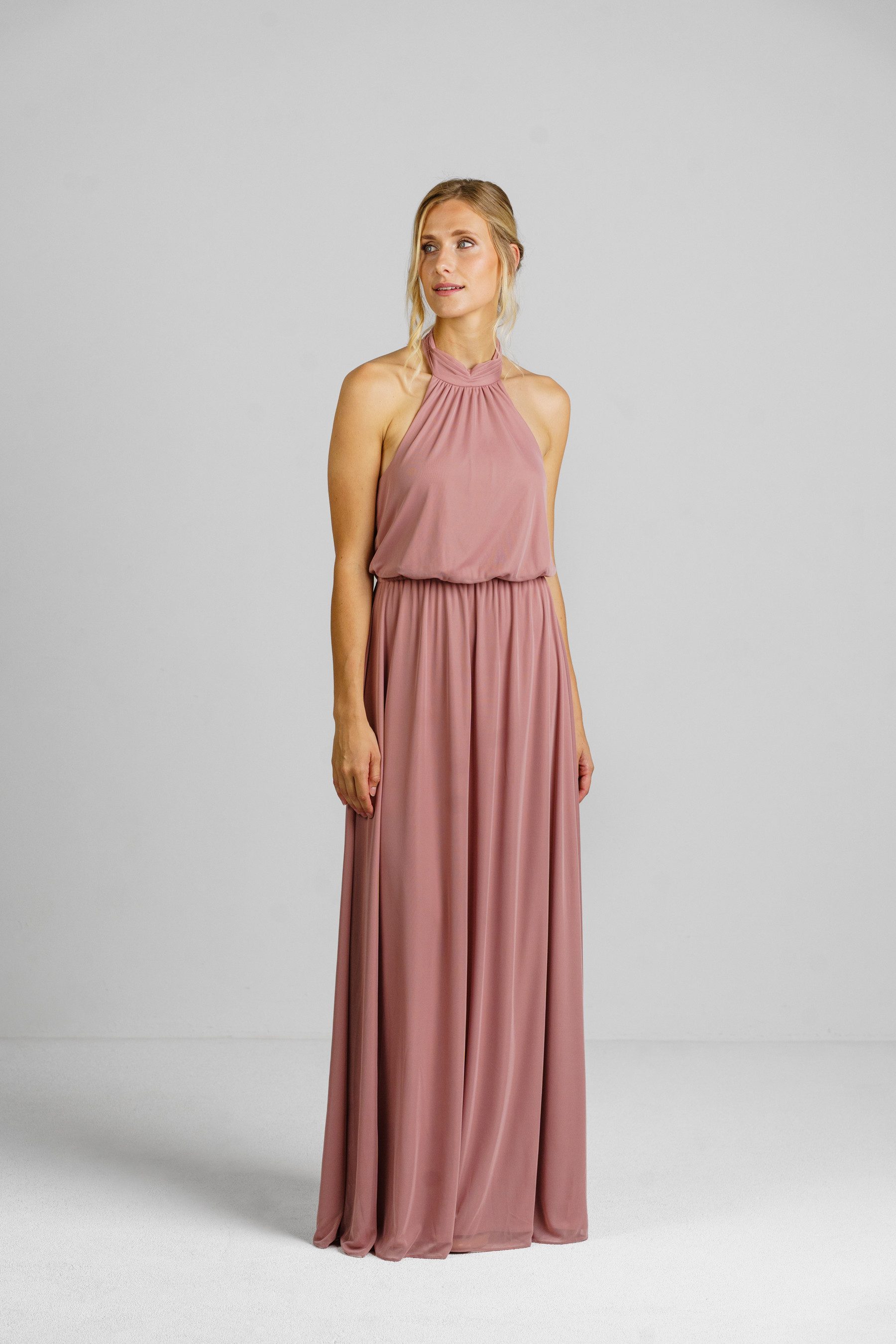 ANNIS WIESBADEN EST. 2021 Abendkleid A-Linie Abendkleid "Aurora" in Altrosa günstig online kaufen