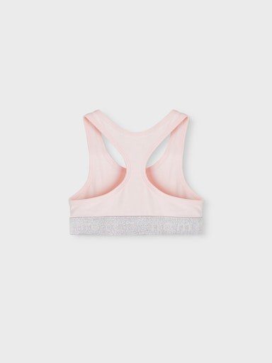 2-tlg) It (Packung, NKFSHORT Barely 2P TOP Pink Name Bustier