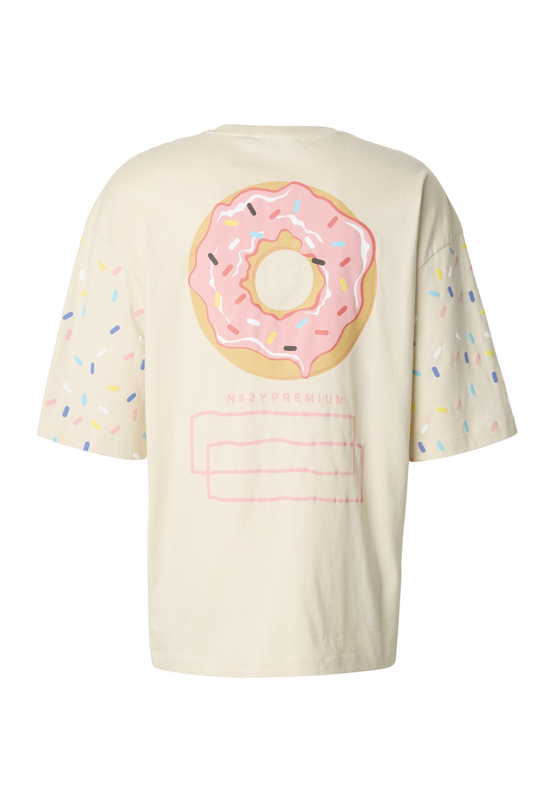 2Y Premium T-Shirt 2Y Premium 2Y PremiumSprinkle Donut Oversized T-Shirts (1-tlg)