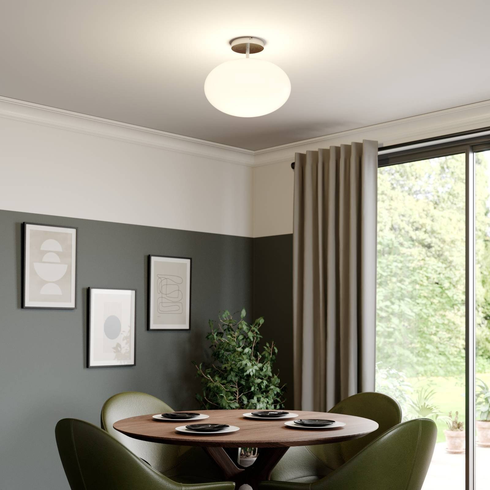 Lindby Deckenleuchten Sonika, Alu IP20, 1 x 15 W LED