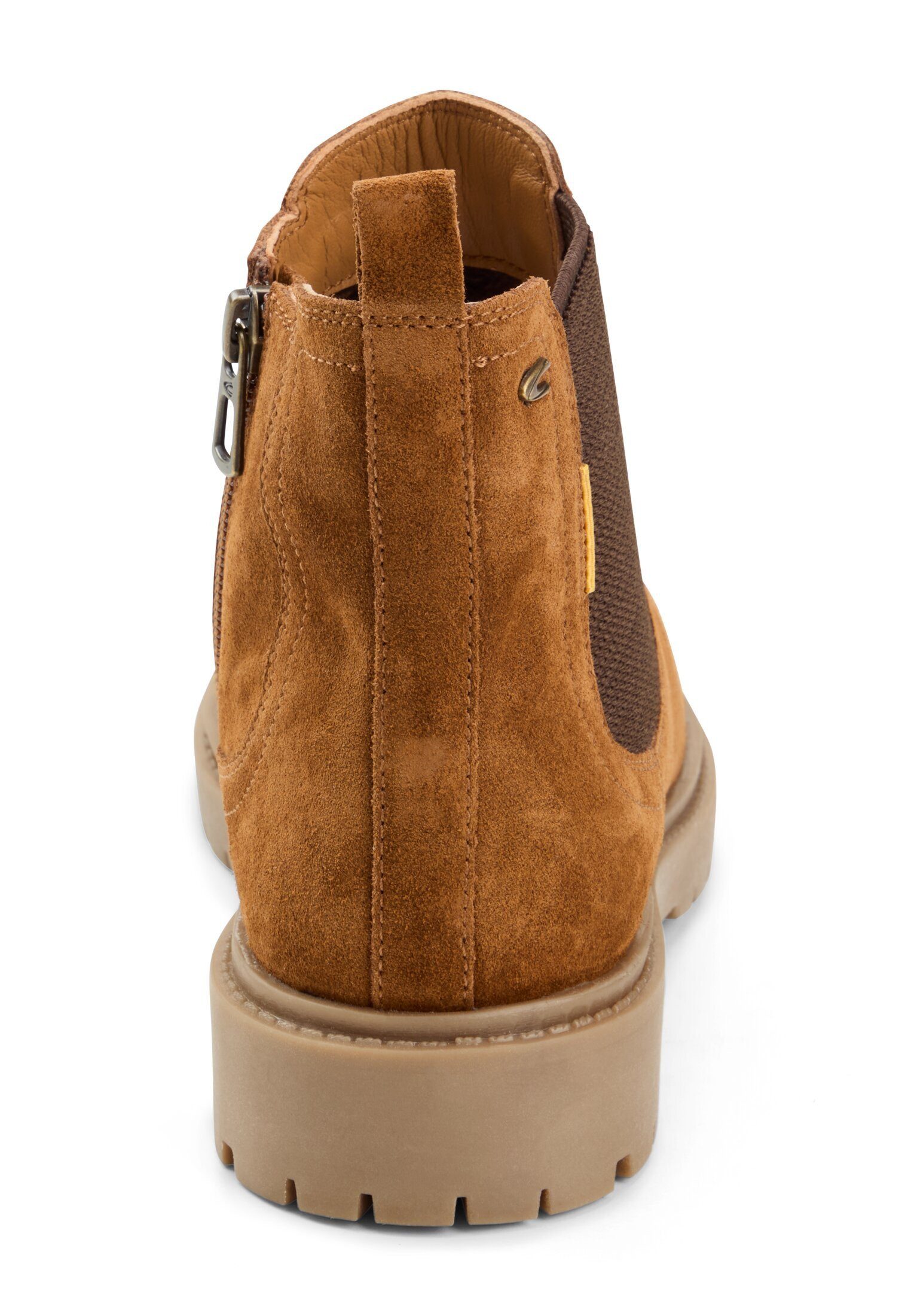 camel active Chelsea Boot aus echtem Leder Stiefelette