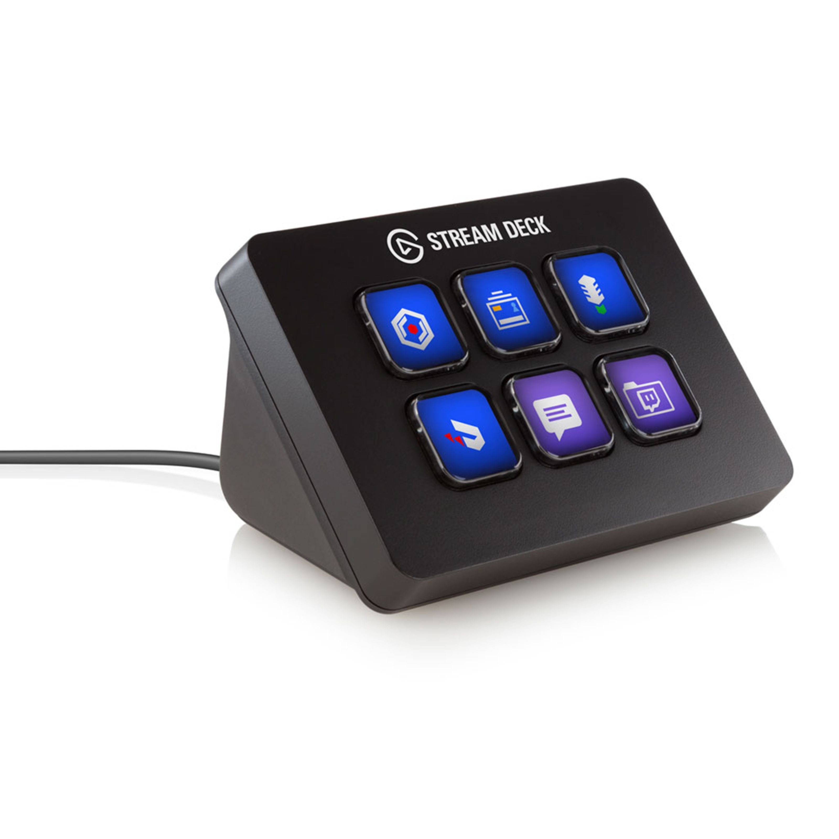 Elgato Mischpult, (Stream Deck Mini kompakter Streaming Controller, Hardware Controller, DAW Controller), Stream Deck Mini - DAW Controller