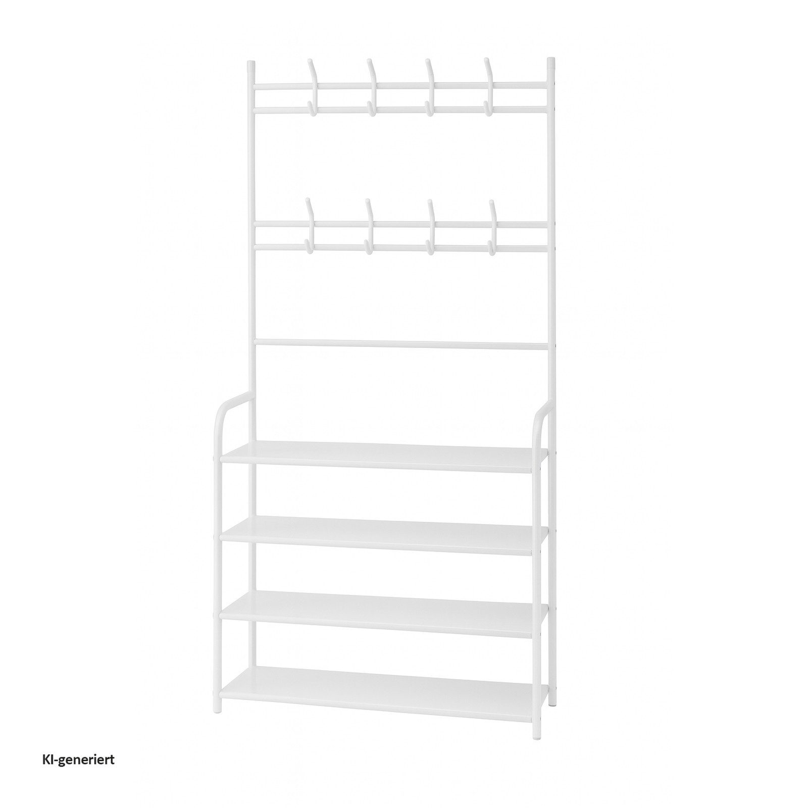 HTI-Living Garderobe Multifunktionale Garderobe mit Schuhregal (Stück, 1 St., 1 Garderobe ohne Dekoration), Kleiderständer Kleiderhaken