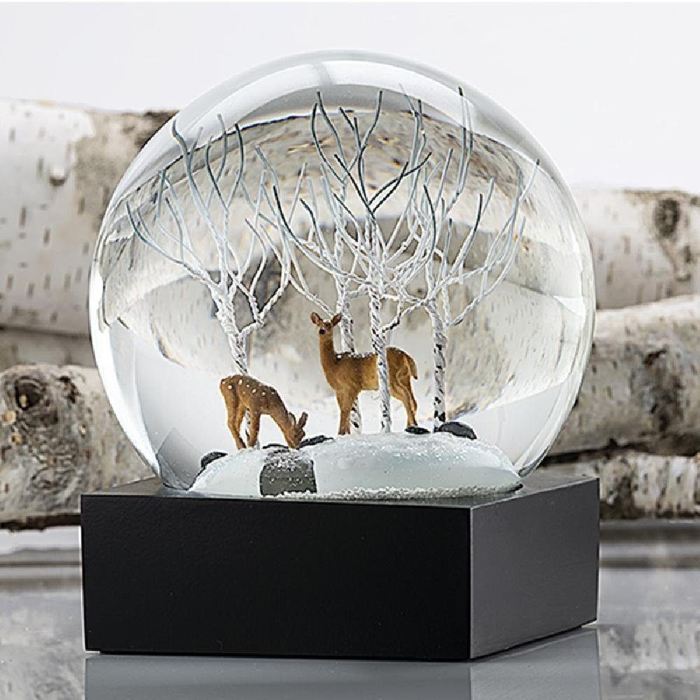 Cool Snow Globes Skulptur Schneekugel Deer In Woods günstig online kaufen