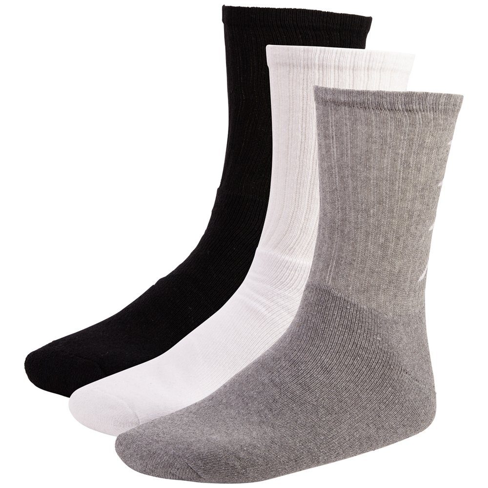 Kappa Socken mit angenehmer Frotteesohle high-rise melange
