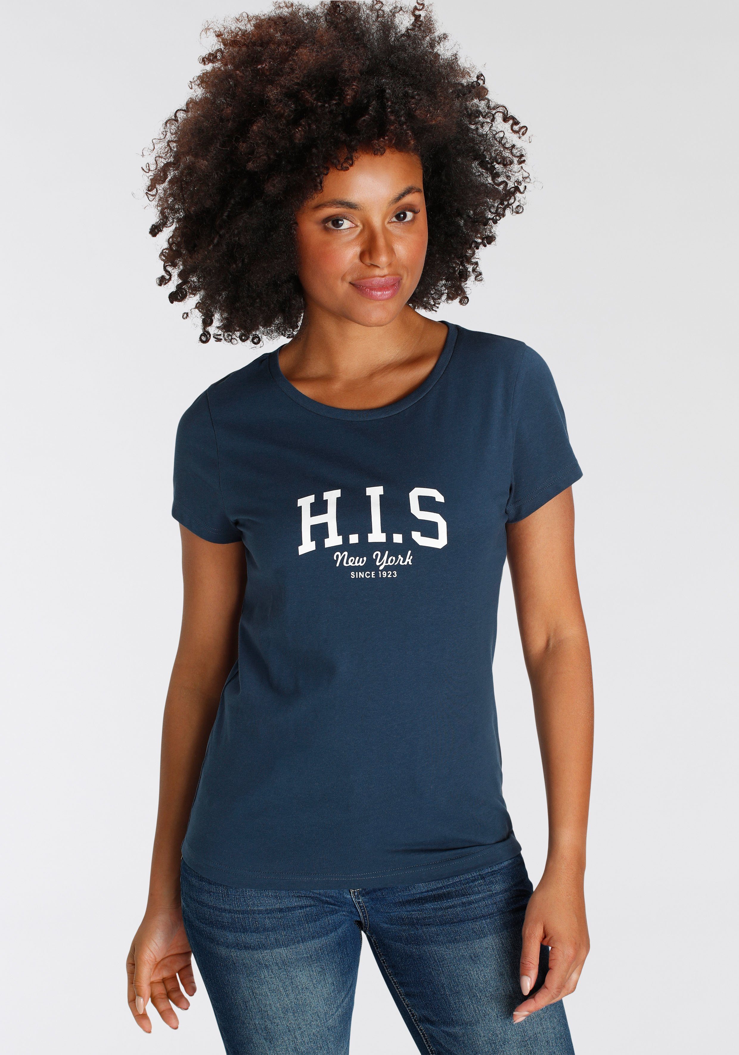 H.I.S T-Shirt bedruckt, für die Freizeit, aus Baumwolle günstig online kaufen