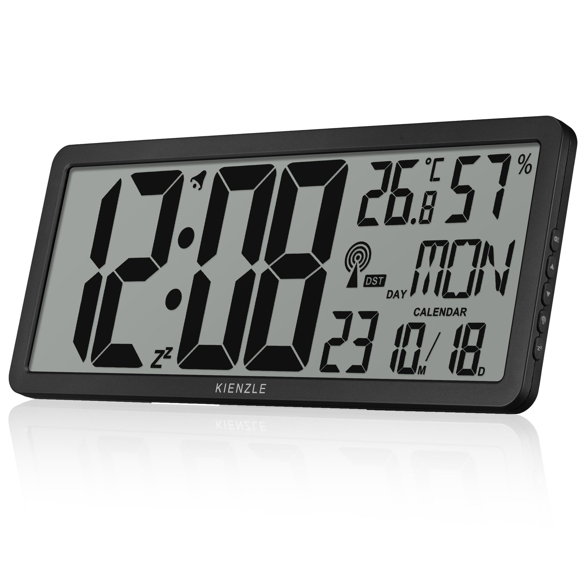 Wanduhr KIENZLE Digitale Wanduhr XXL