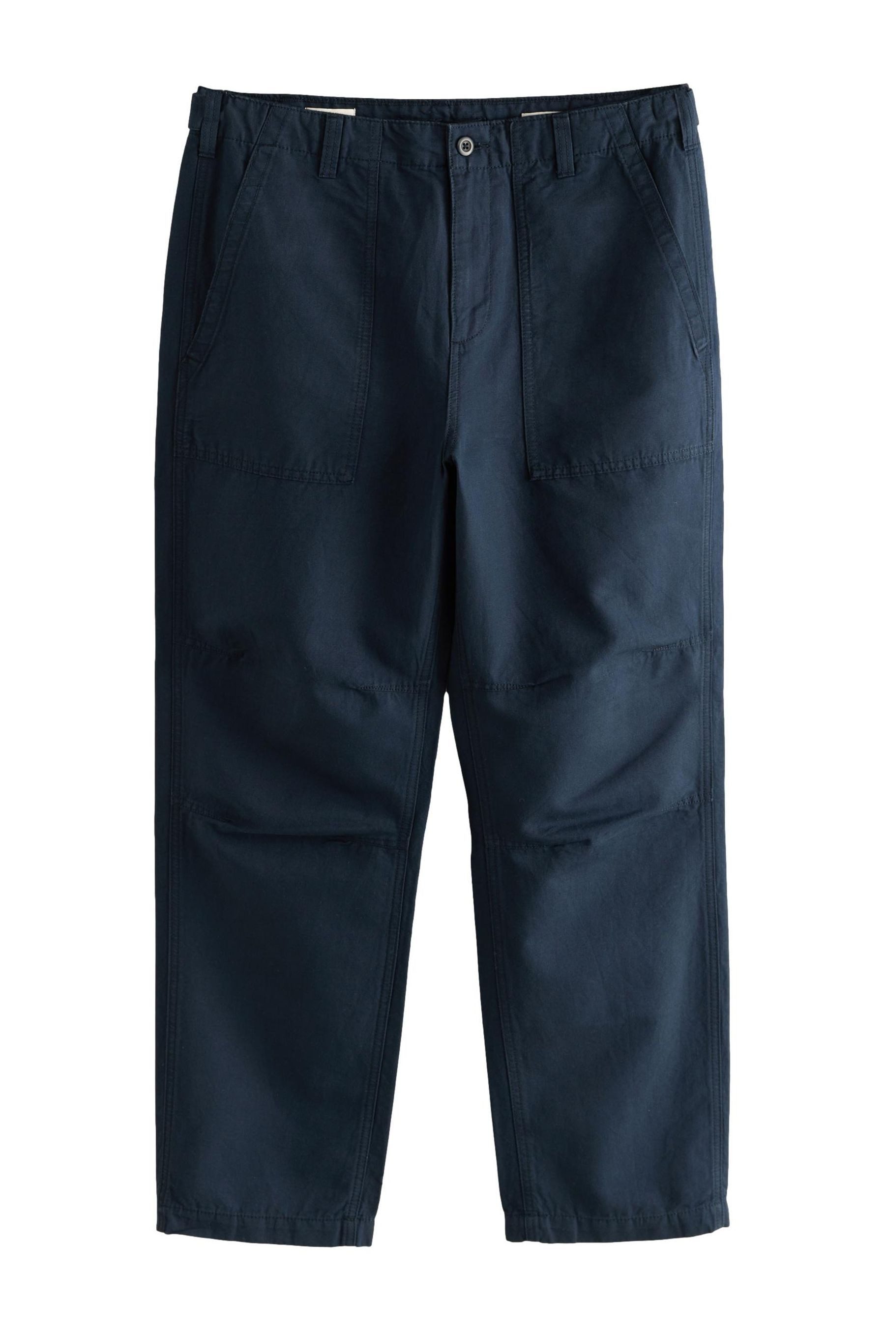 Next Leinenhose Relaxed Fit Hose mit Tasche aus Baumwolle + Leinen (1-tlg) günstig online kaufen