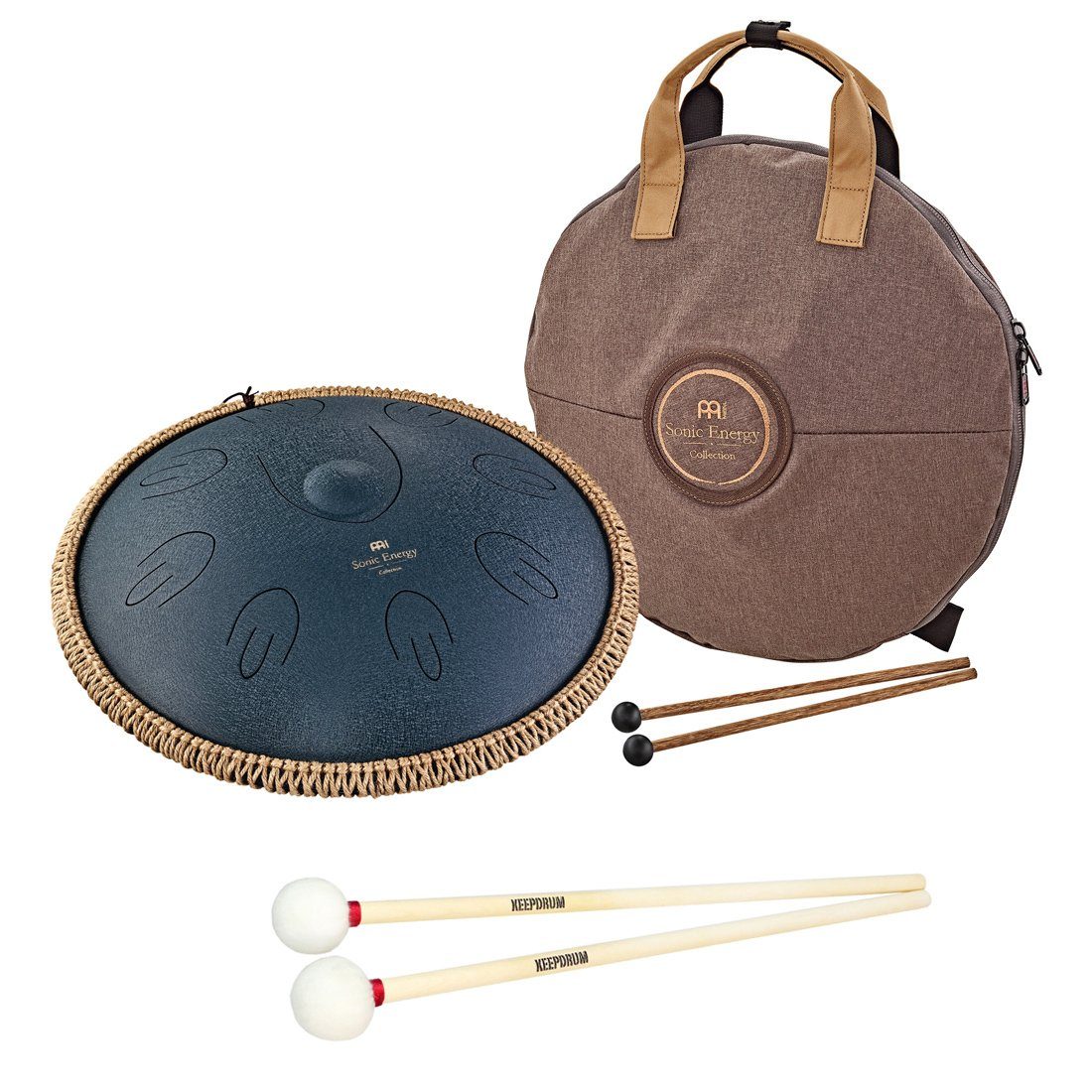 Steel Tongue Drum MEINL Sonic Energy OSTD2NB Tongue Drum mit Schlägel
